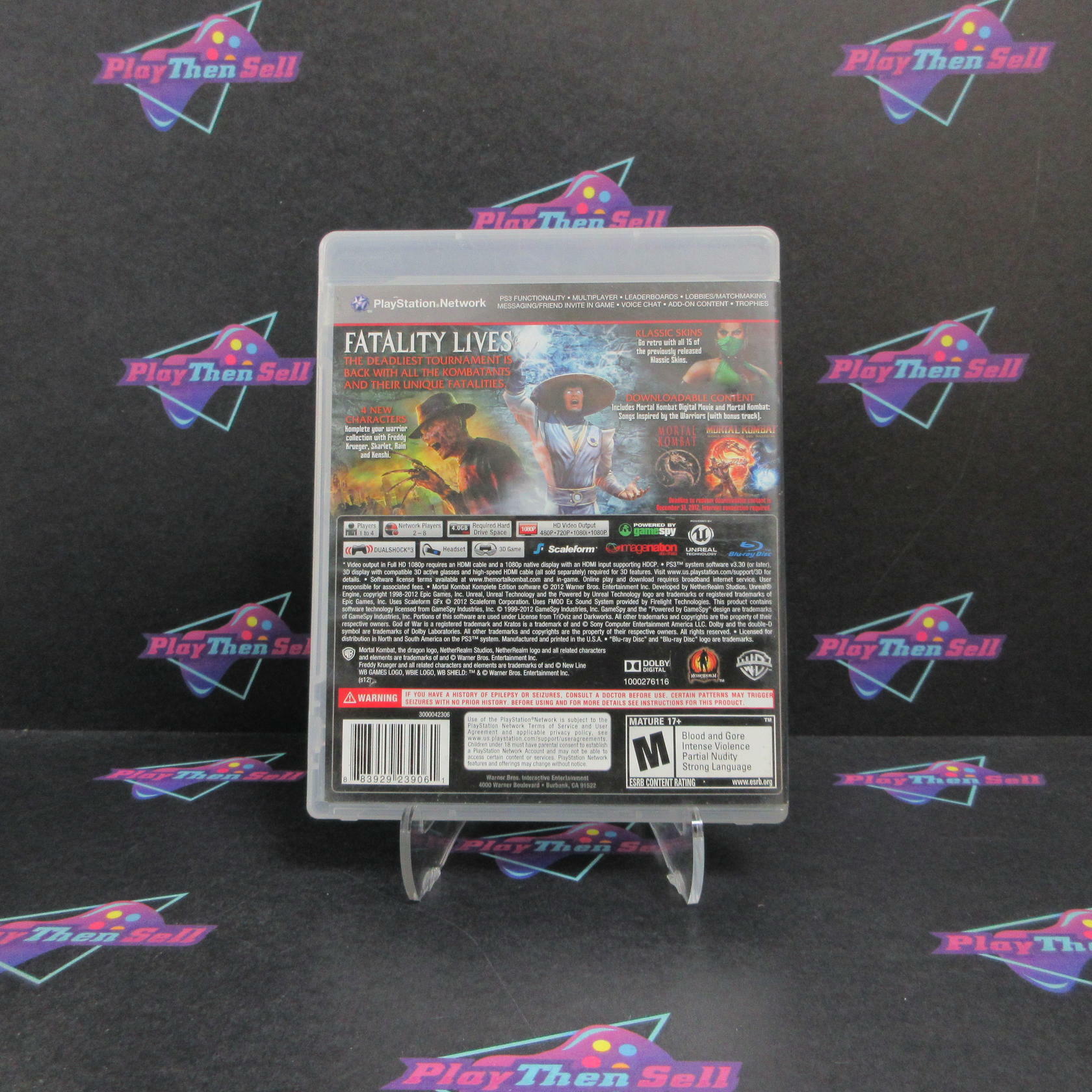 Mortal Kombat Komplete Edition PS3 PlayStation 3 Complete - Very Good