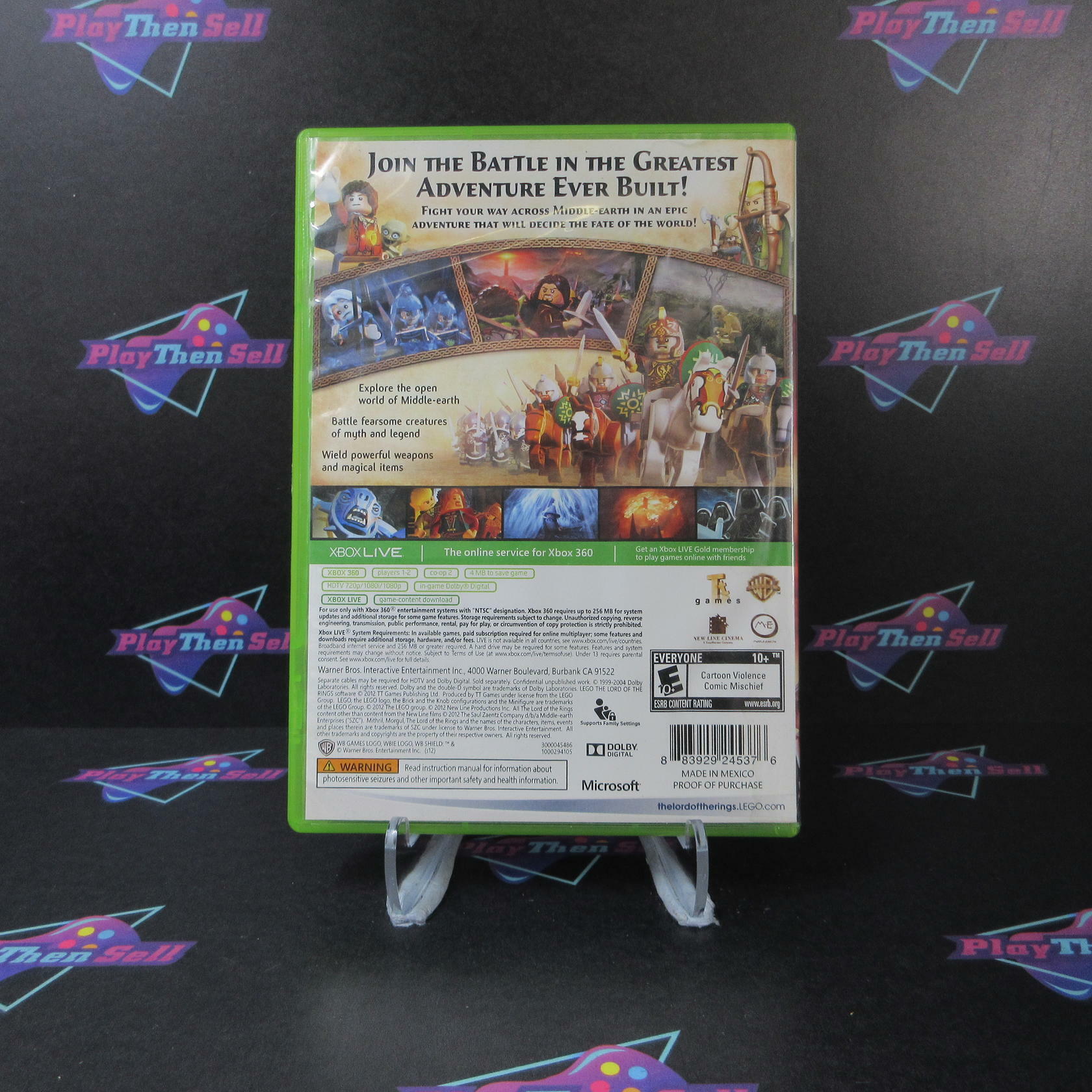 LEGO Lord of the Rings Xbox 360 Complete - Very Good