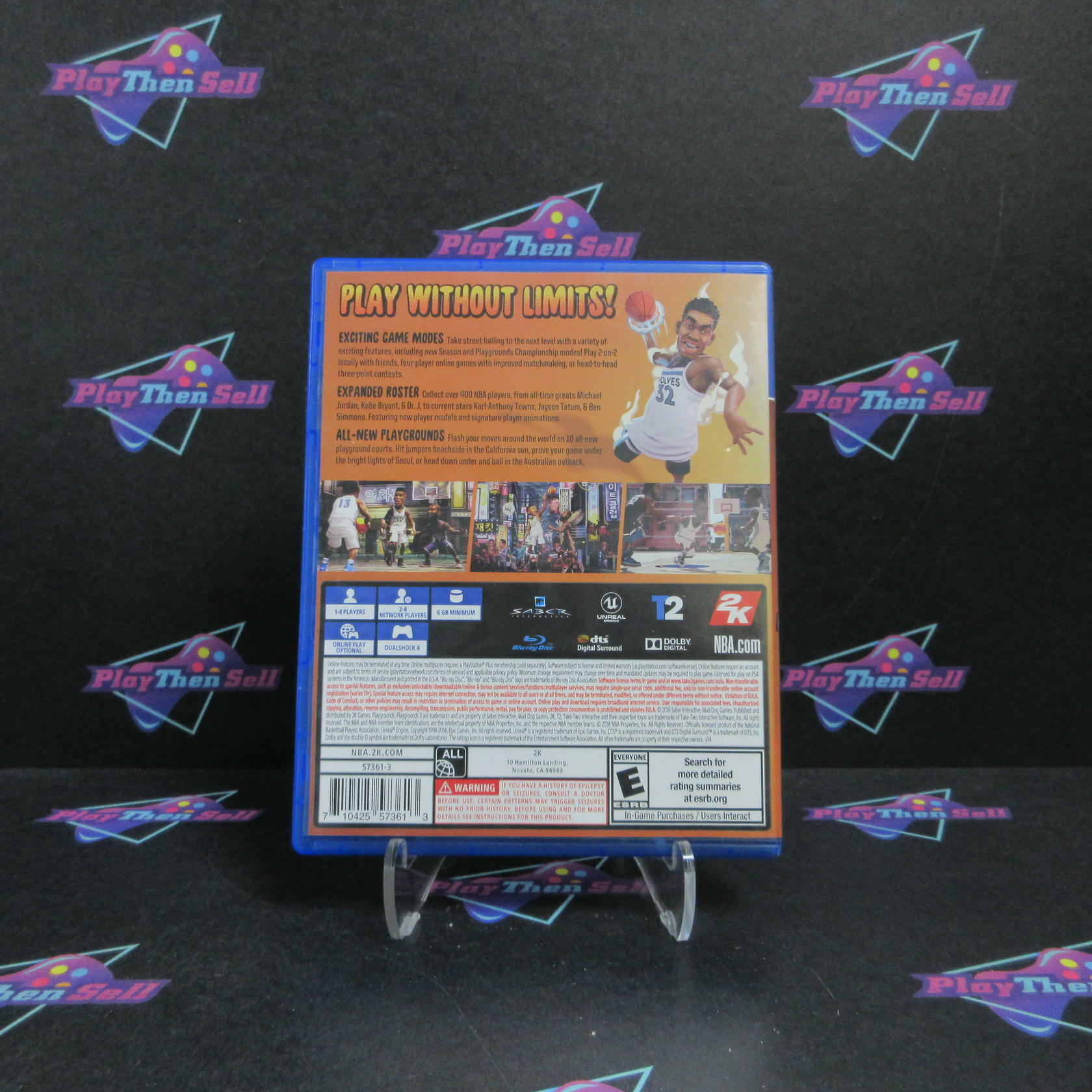 NBA 2K Playgrounds 2 PS4 PlayStation 4 Complete - Very Good