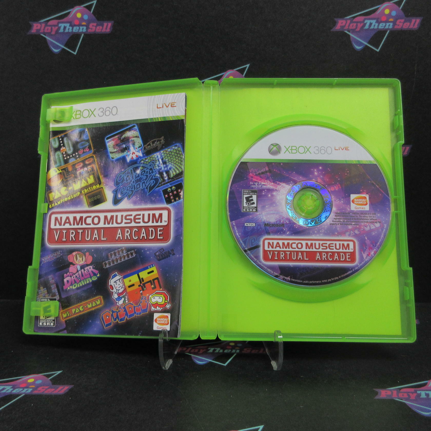 Namco Museum Virtual Arcade Xbox 360 Complete - Very Good