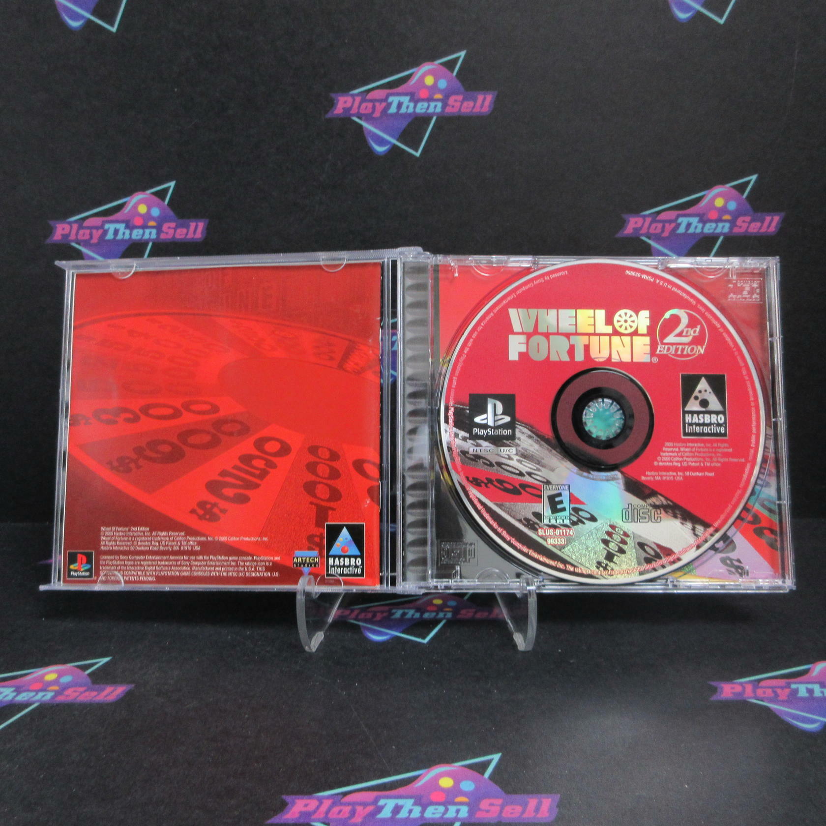 Wheel of Fortune 2nd Edition PS1 PlayStation 1 Complete - Refurbished