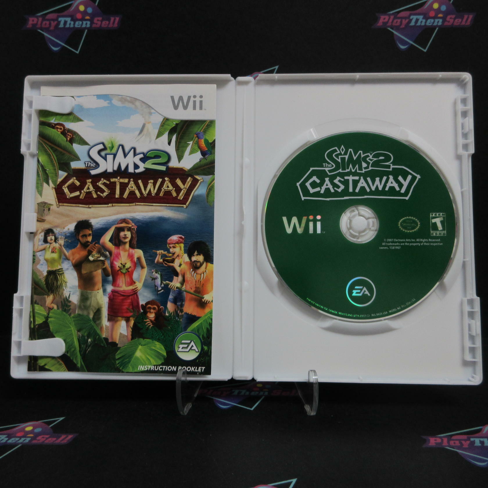 The Sims 2 Castaway Nintendo Wii Complete - Refurbished