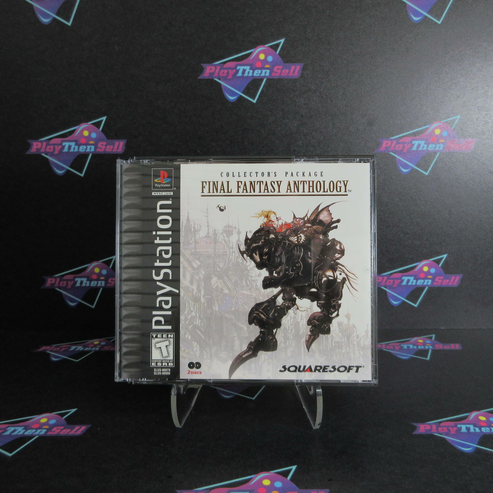 Final Fantasy Anthology Collector's Package PS1 + CD / Reg Card CIB - Refurbished