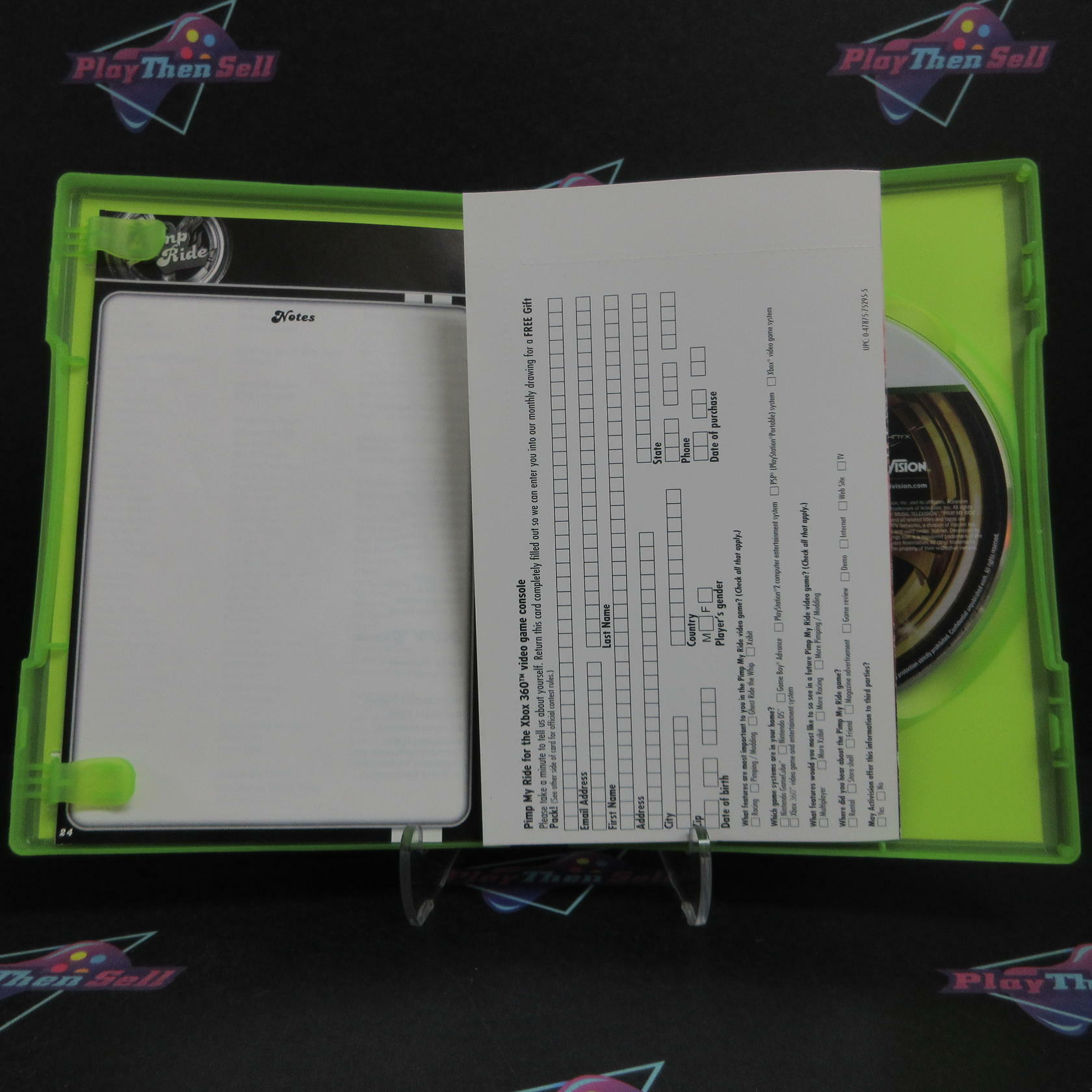 Pimp My Ride Xbox 360 + Reg Card Complete - Excellent