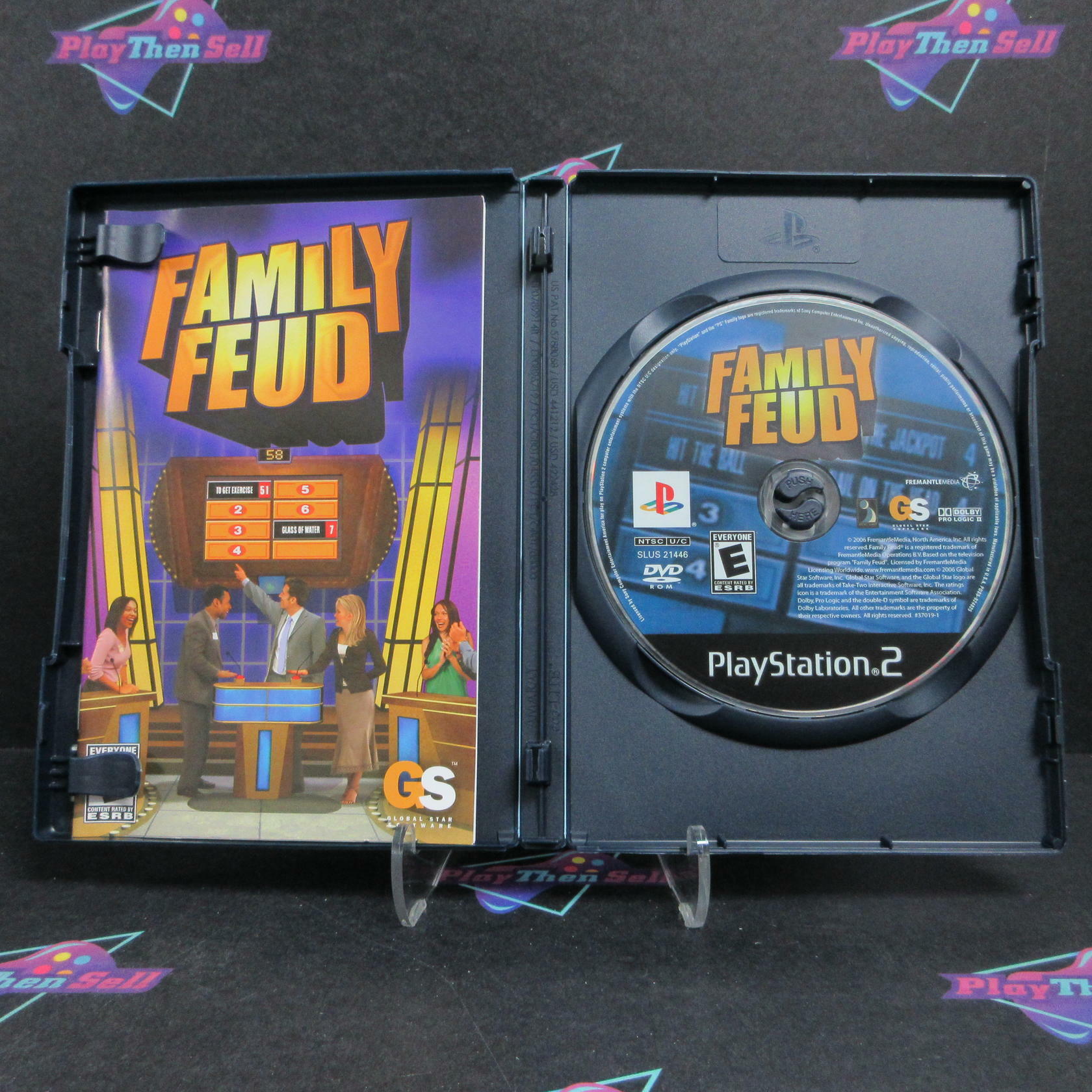 Family Feud PS2 PlayStation 2 Complete - Refurbished