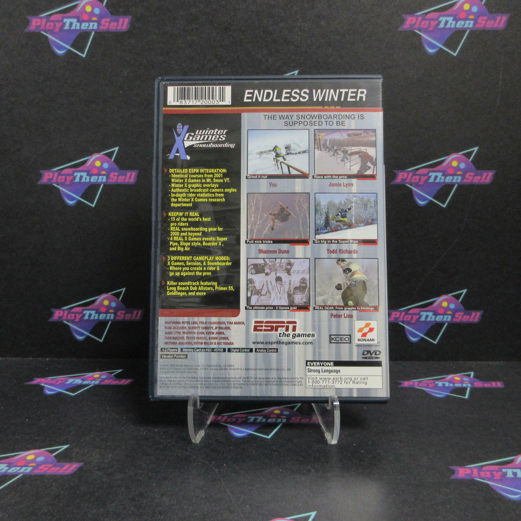 Refurbished ESPN Winter X-Games Snowboarding PS2 PlayStation 2 + Reg Card CIB - Refurbished