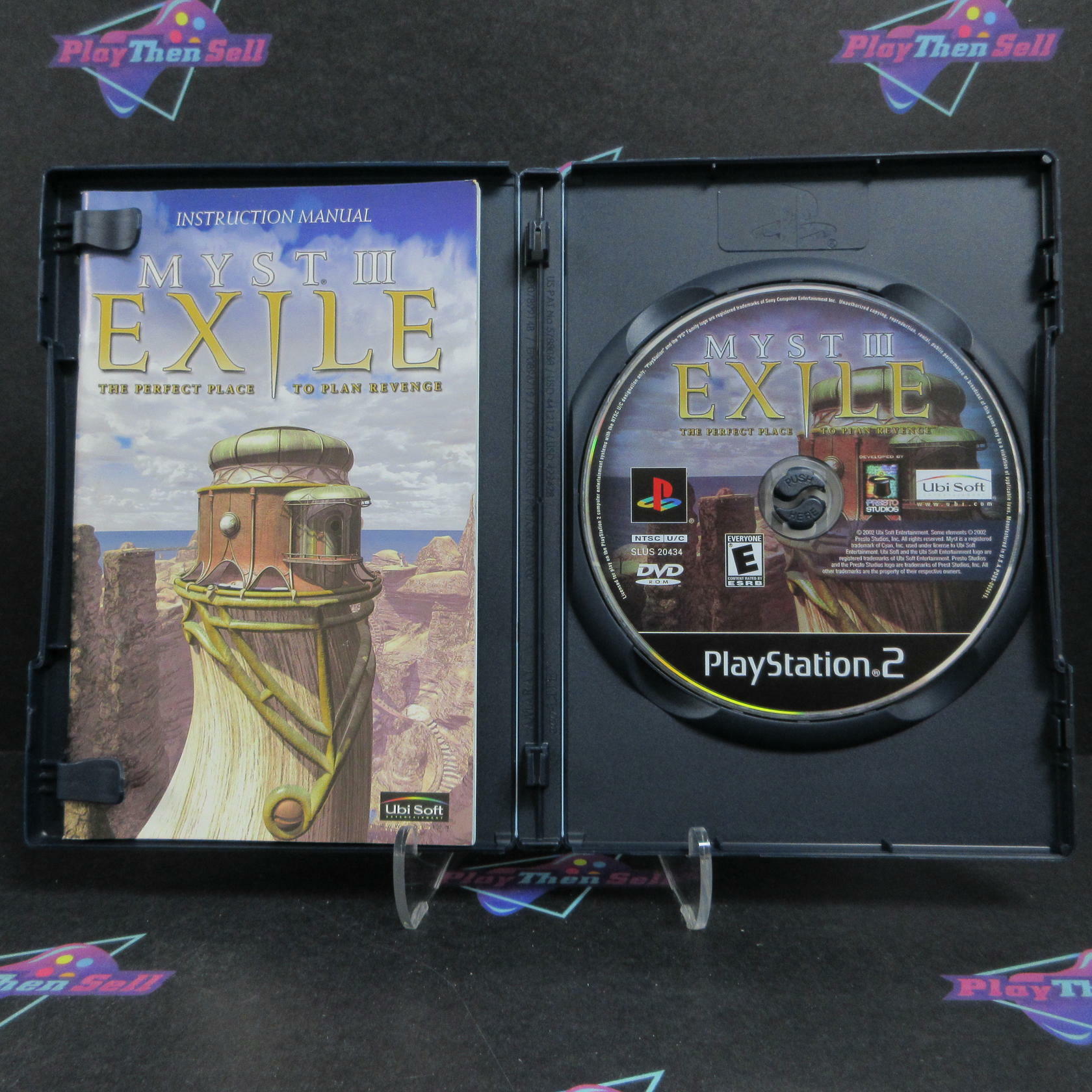 Refurbished Myst III Exile PS2 PlayStation 2 Complete - Refurbished