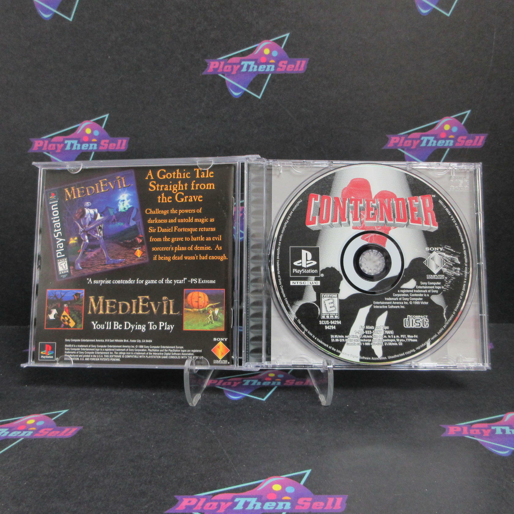 Contender PS1 PlayStation 1 Complete - Refurbished