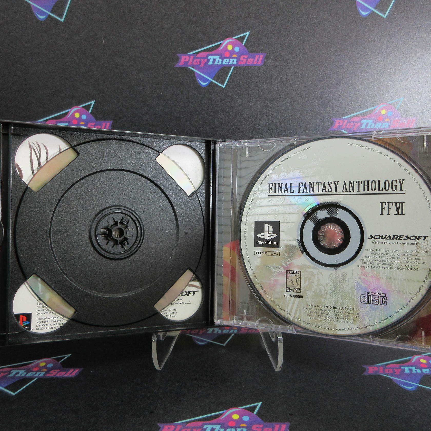 Final Fantasy Anthology Collector's Package PS1 + CD / Reg Card CIB - Refurbished