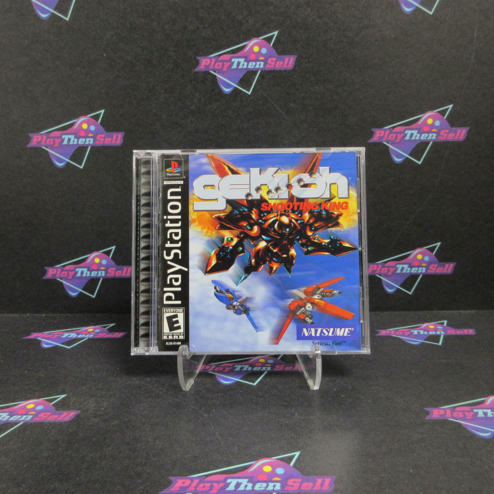 Gekioh Shooting King PS1 PlayStation 1 Complete - Refurbished