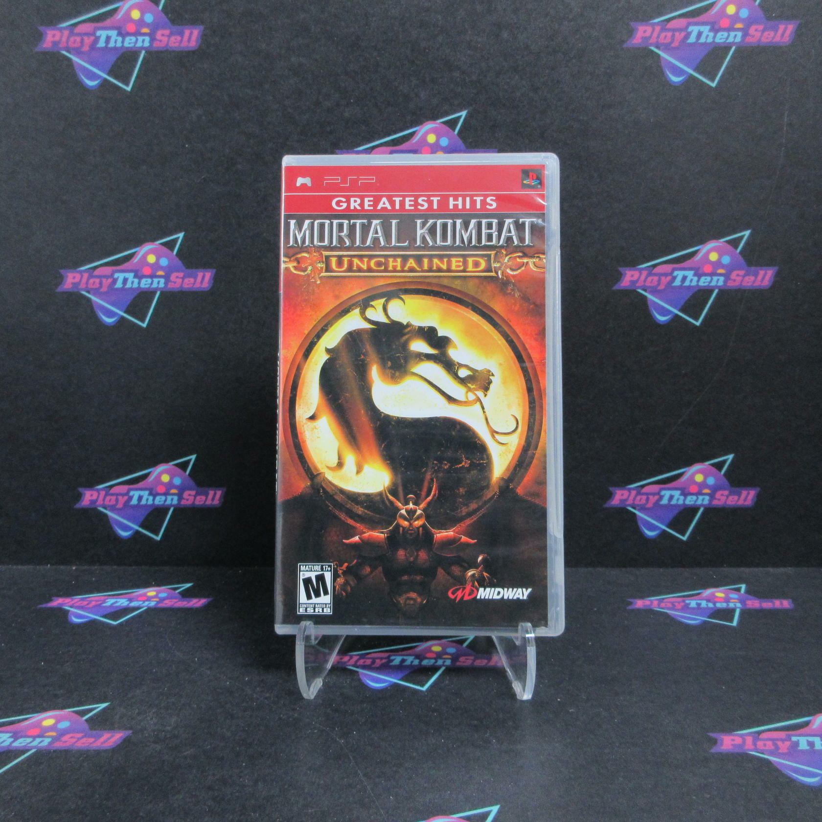 Mortal Kombat Unchained Sony PSP GH Complete - Refurbished