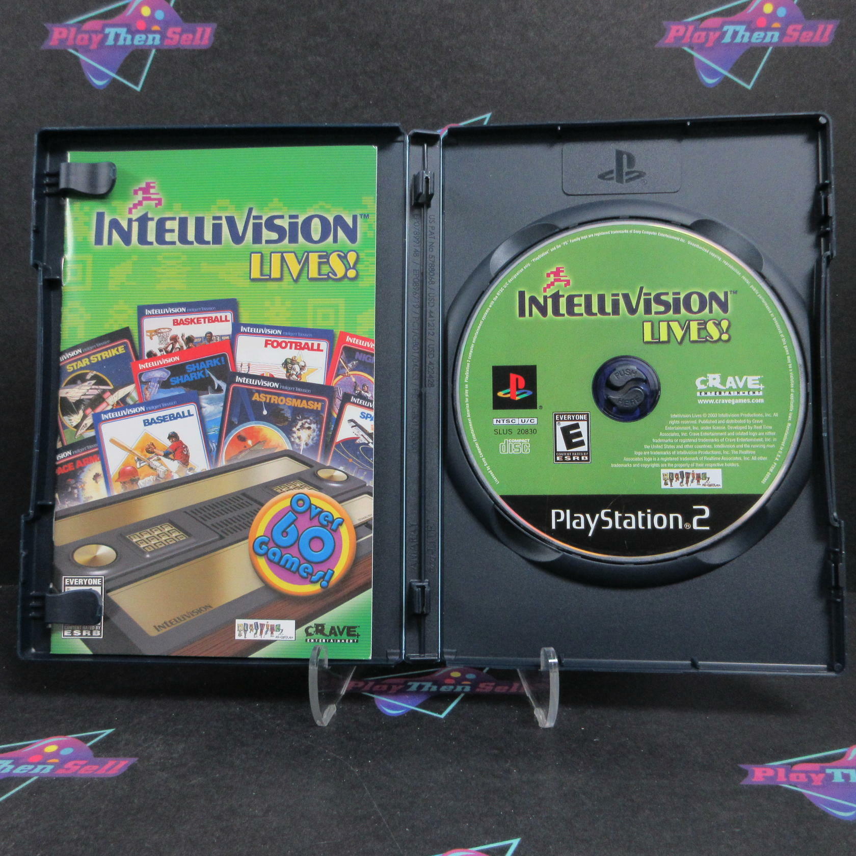 Intellivision Lives PS2 PlayStation 2 Complete - Refurbished