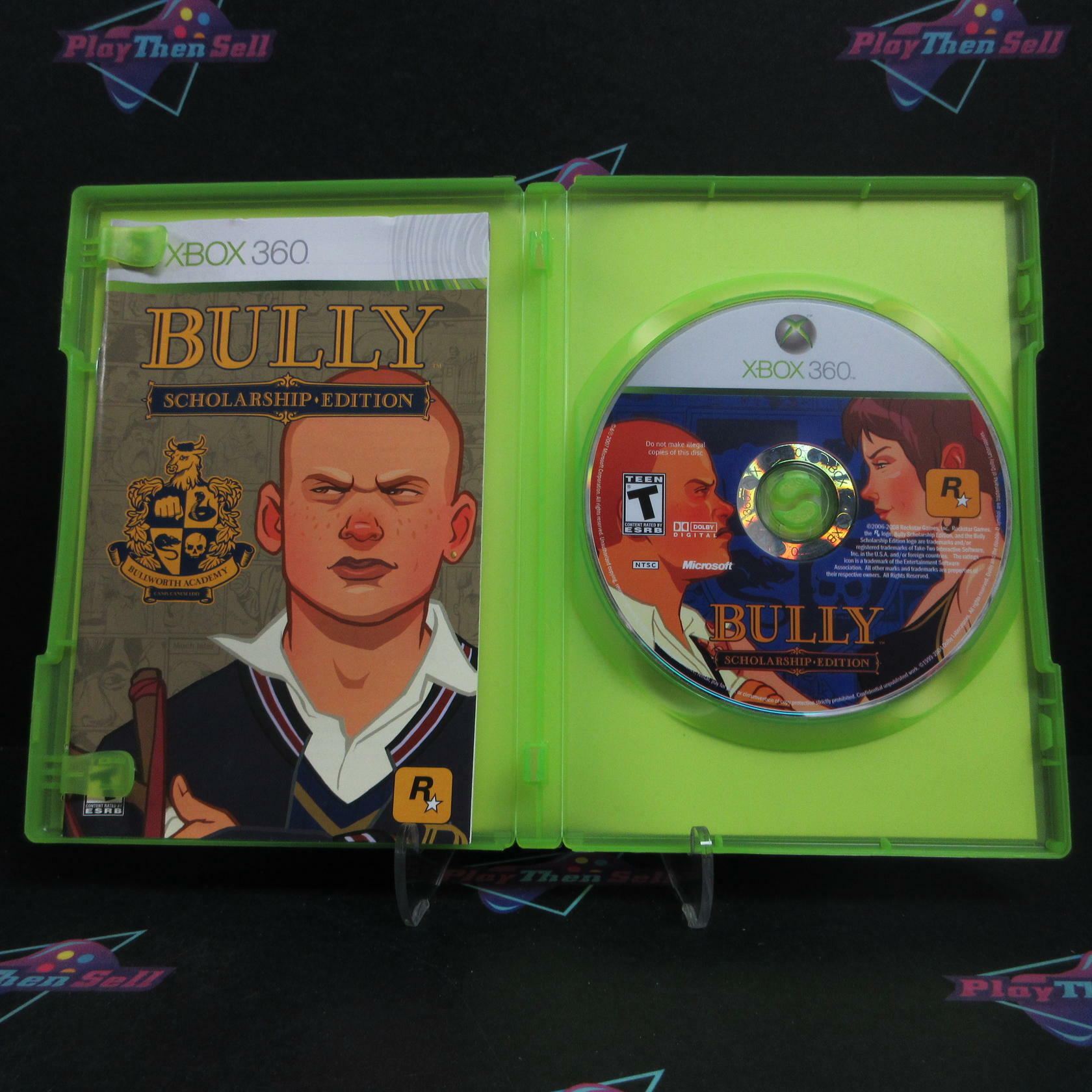 Bully Scholarship Edition Xbox 360 + Poster Complete - Excellent
