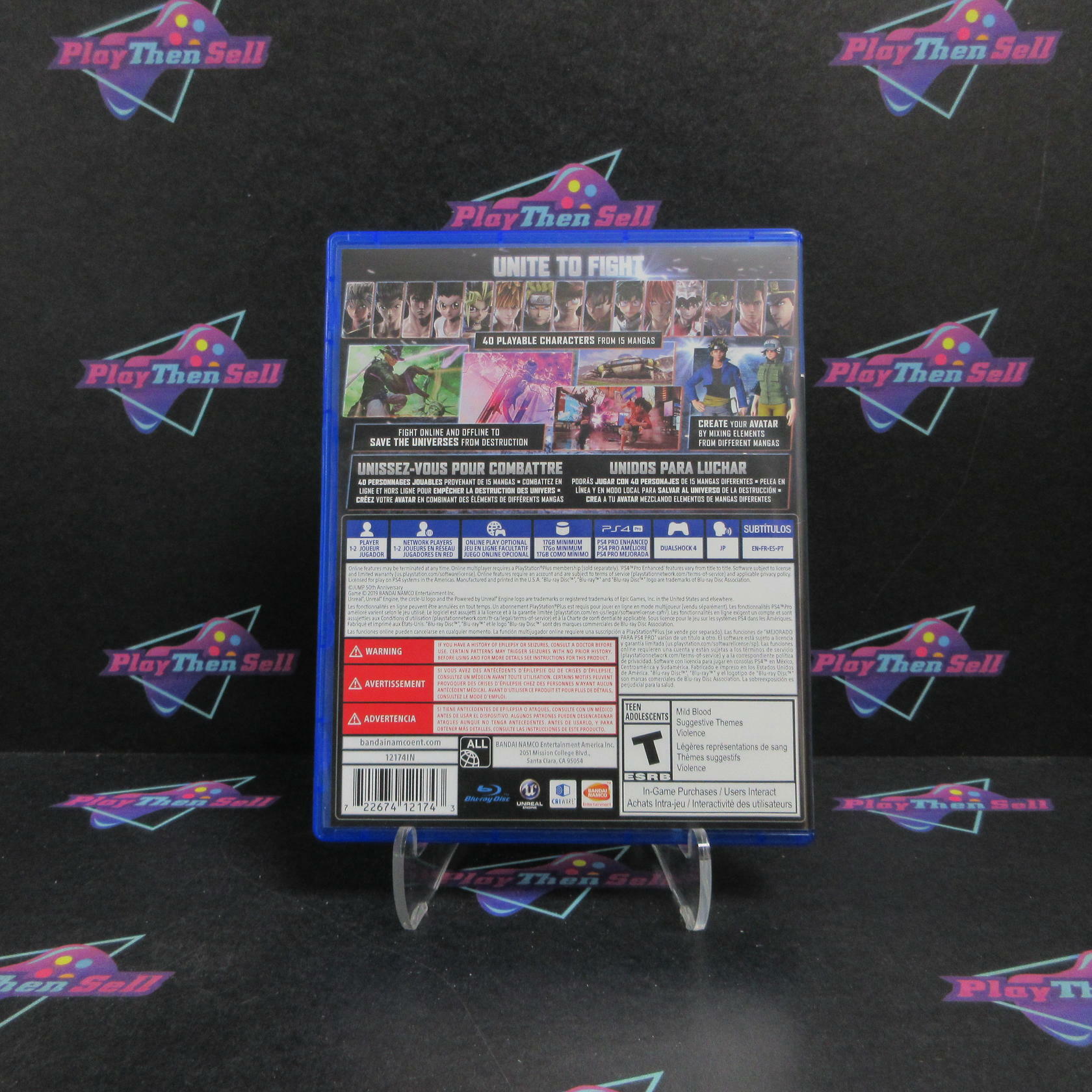 Jump force PS4 PlayStation 4 Complete - Refurbished