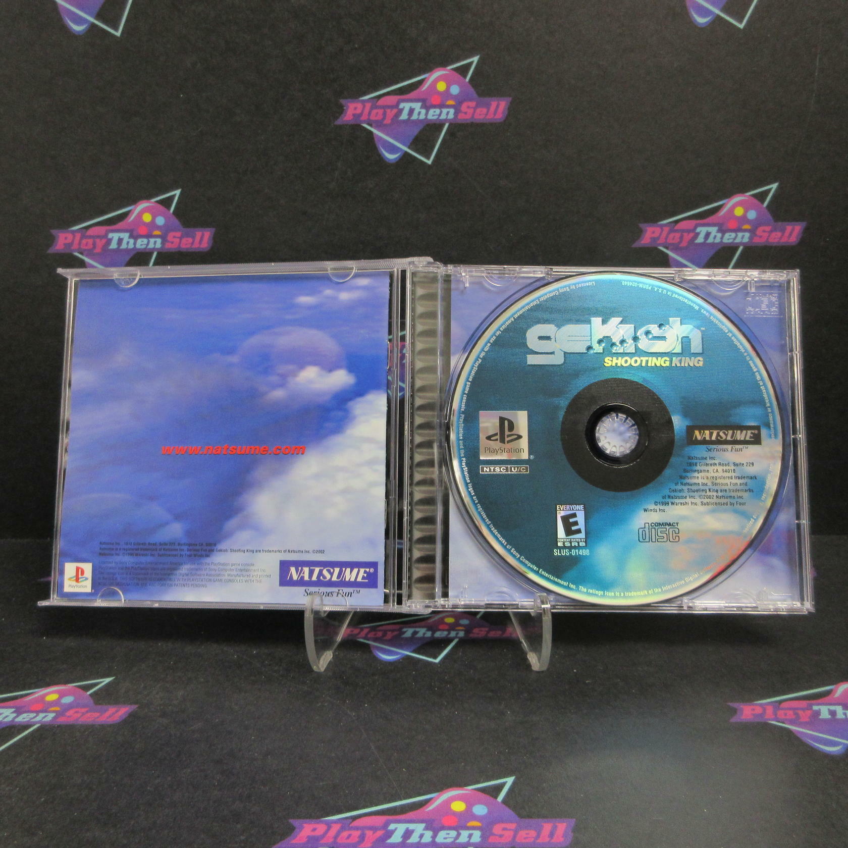 Gekioh Shooting King PS1 PlayStation 1 Complete - Refurbished