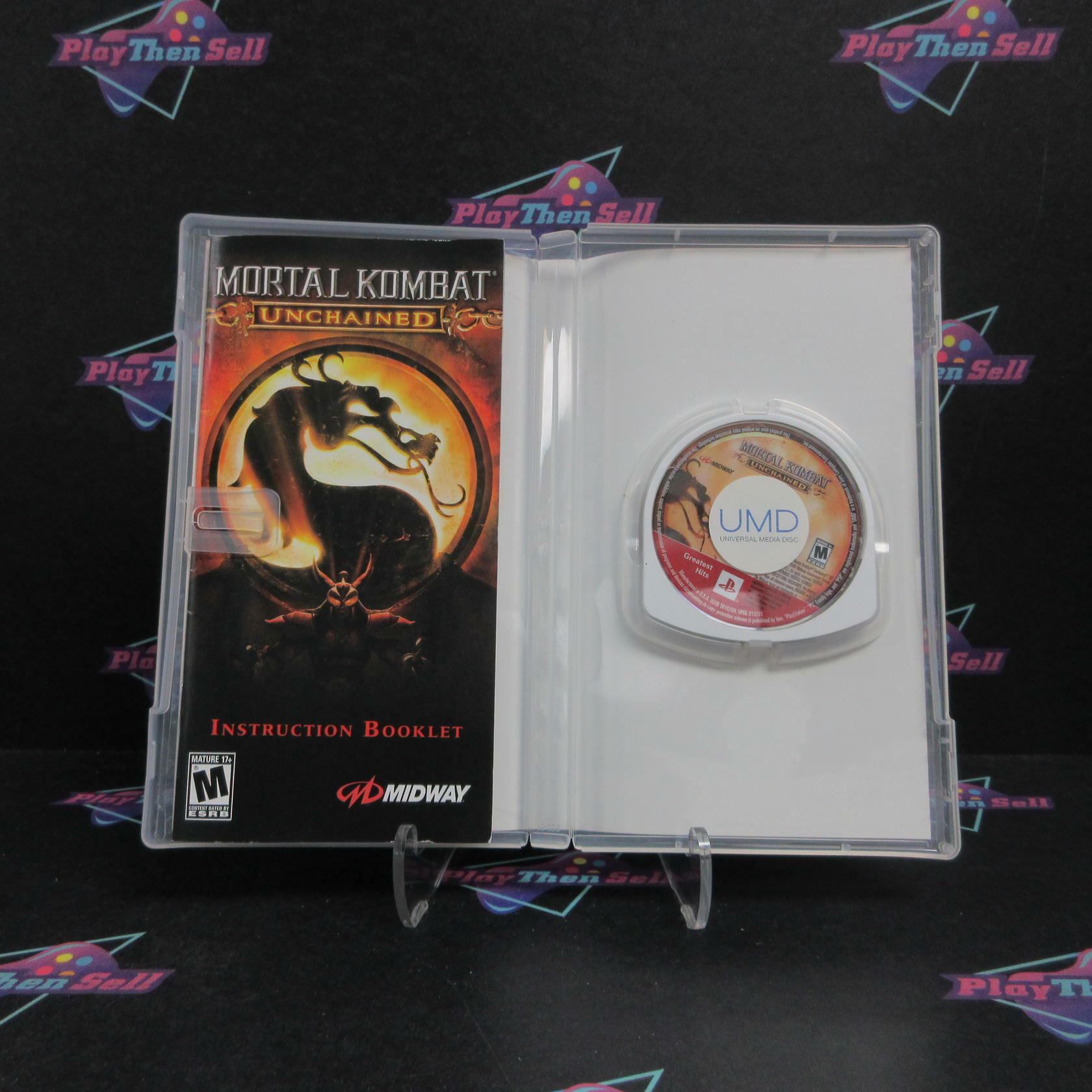 Mortal Kombat Unchained Sony PSP GH Complete - Refurbished