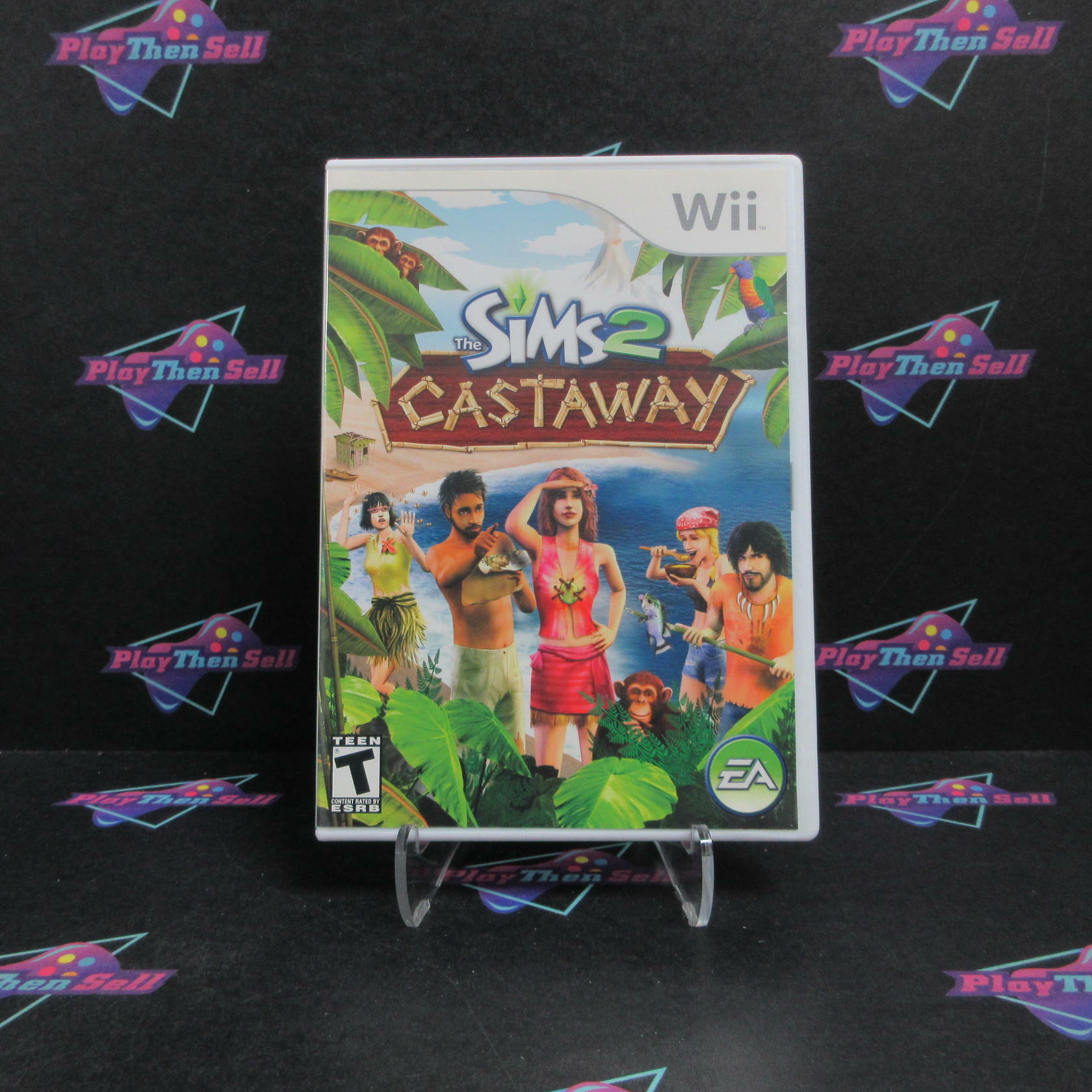 The Sims 2 Castaway Nintendo Wii Complete - Refurbished