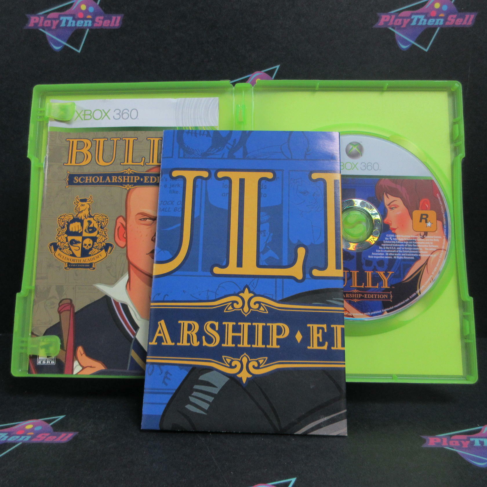 Bully Scholarship Edition Xbox 360 + Poster Complete - Excellent