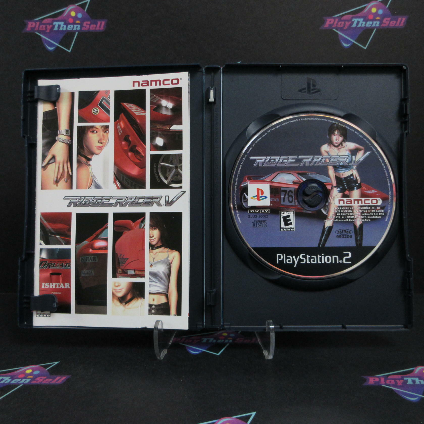 Ridge Racer V PS2 PlayStation 2 + Reg Card Complete - Refurbished