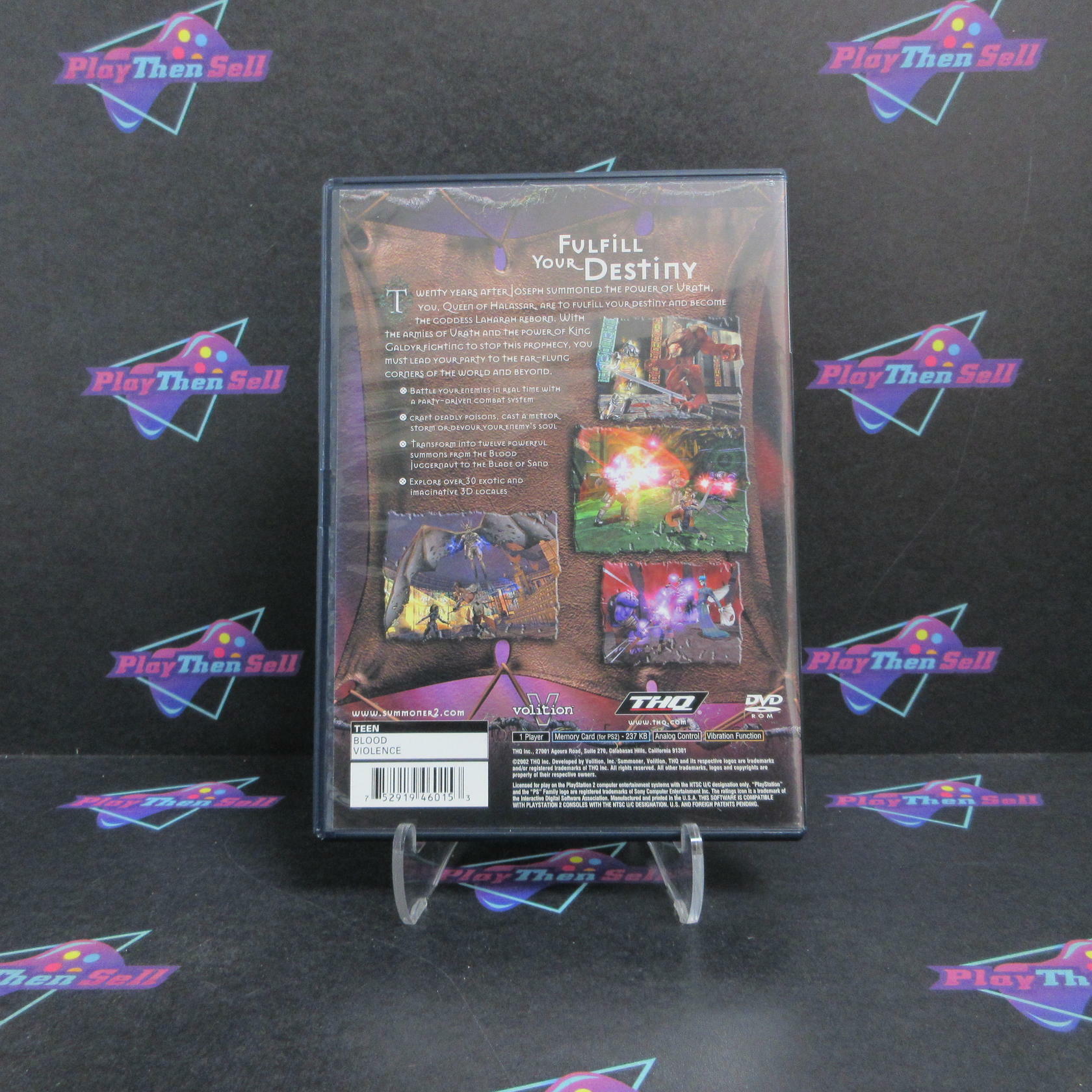 Summoner 2 PS2 PlayStation 2 Complete - Refurbished