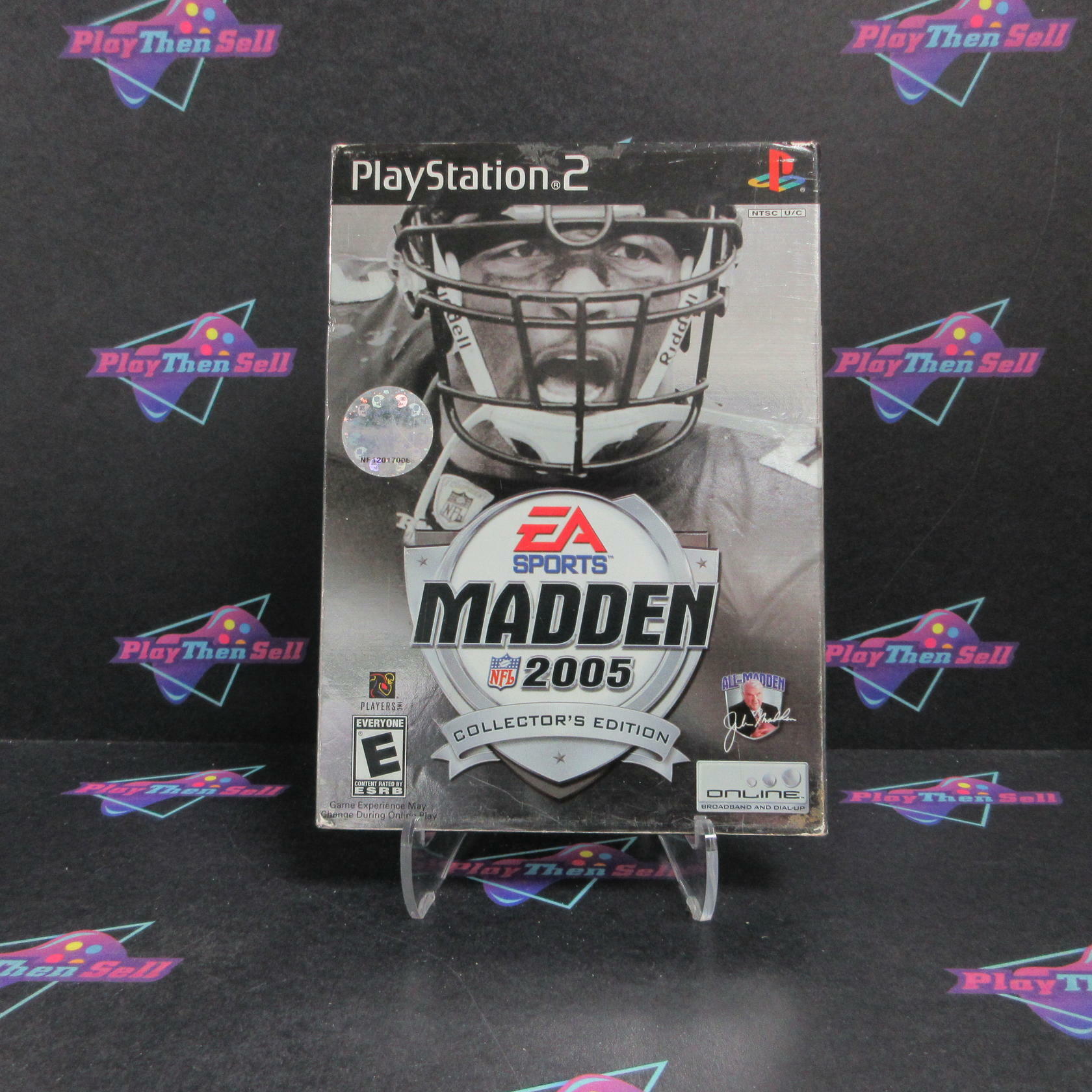 Madden NFL 2005 Collector's Edition PS2 PlayStation 2 + Sleeve CIB - Very Good