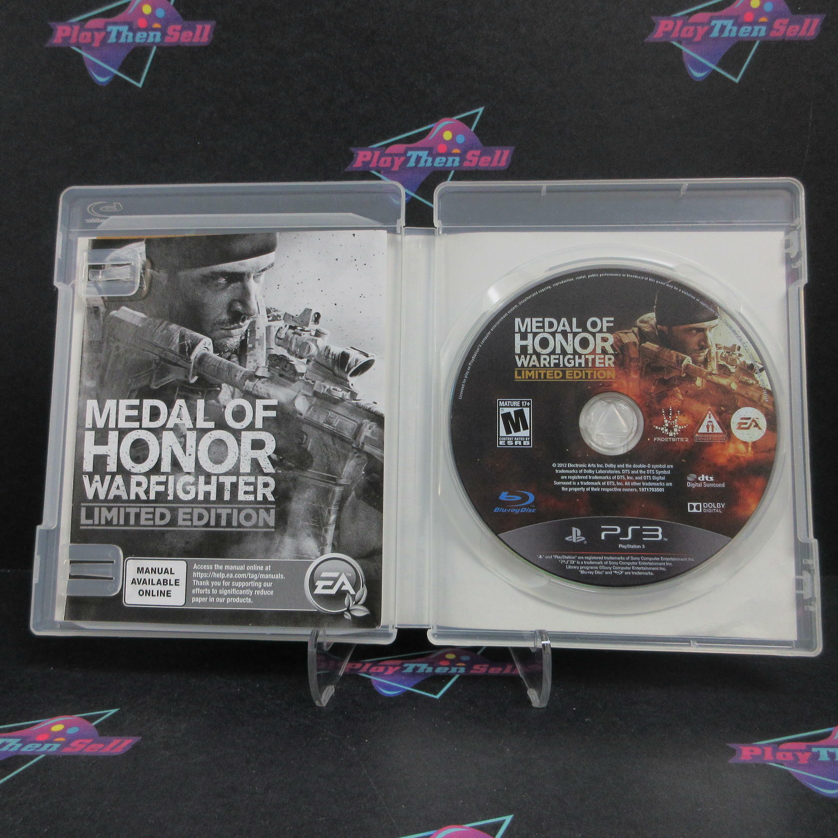 Medal of Honor Warfighter Limited Edition PS3 PlayStation 3 Complete - Very Good