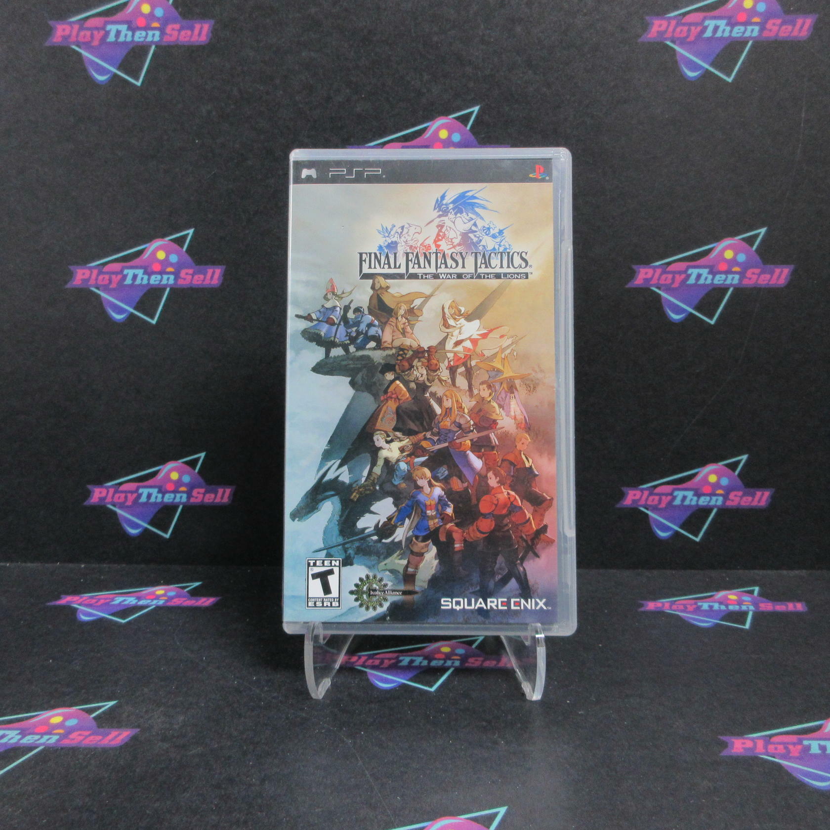 Final Fantasy Tactics The War of the Lions Sony PSP Complete - Very Good