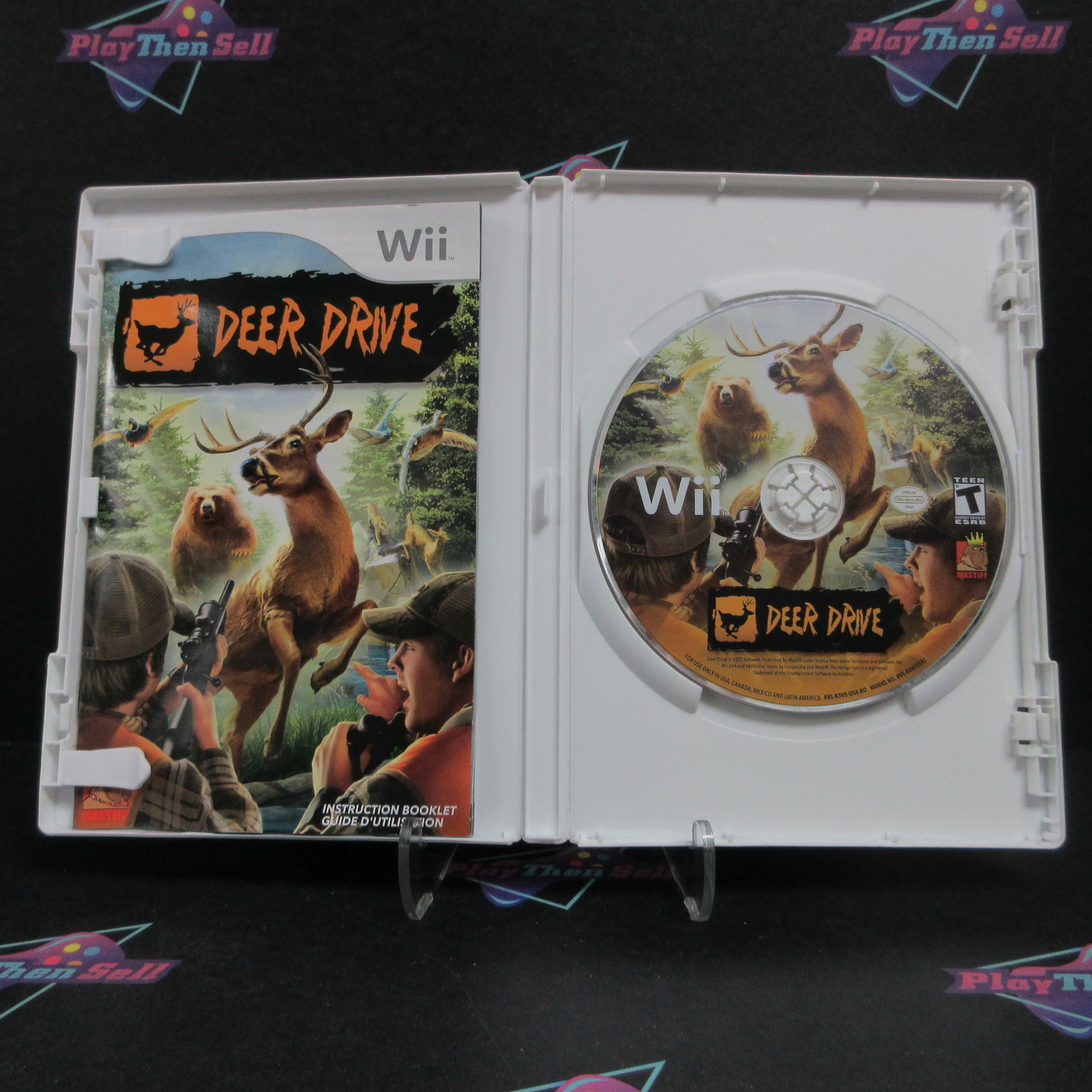 Deer Drive Nintendo Wii Complete - Very Good