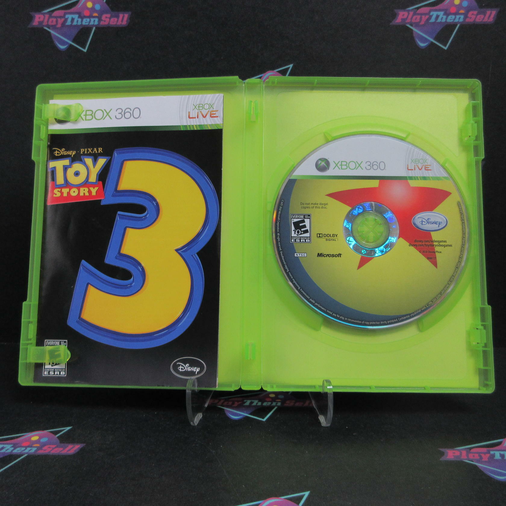 Toy Story 3 The Video Game Xbox 360 Complete - Very Good