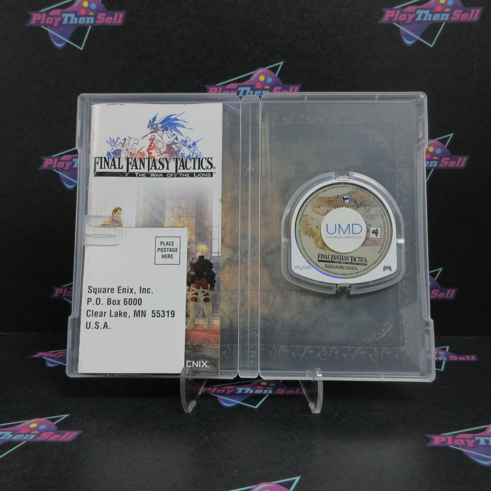 Final Fantasy Tactics The War of the Lions Sony PSP Complete - Very Good