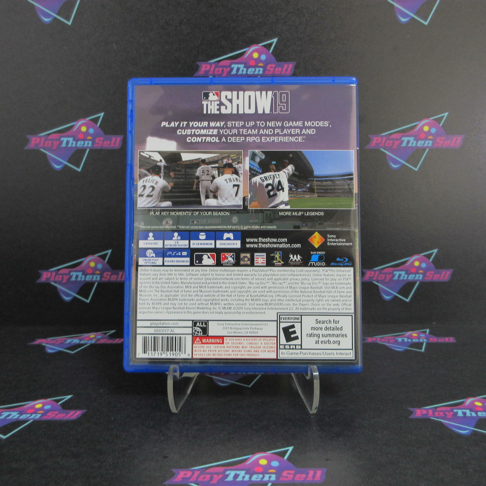 MLB The Show 19 PS4 PlayStation 4 Complete - Very Good