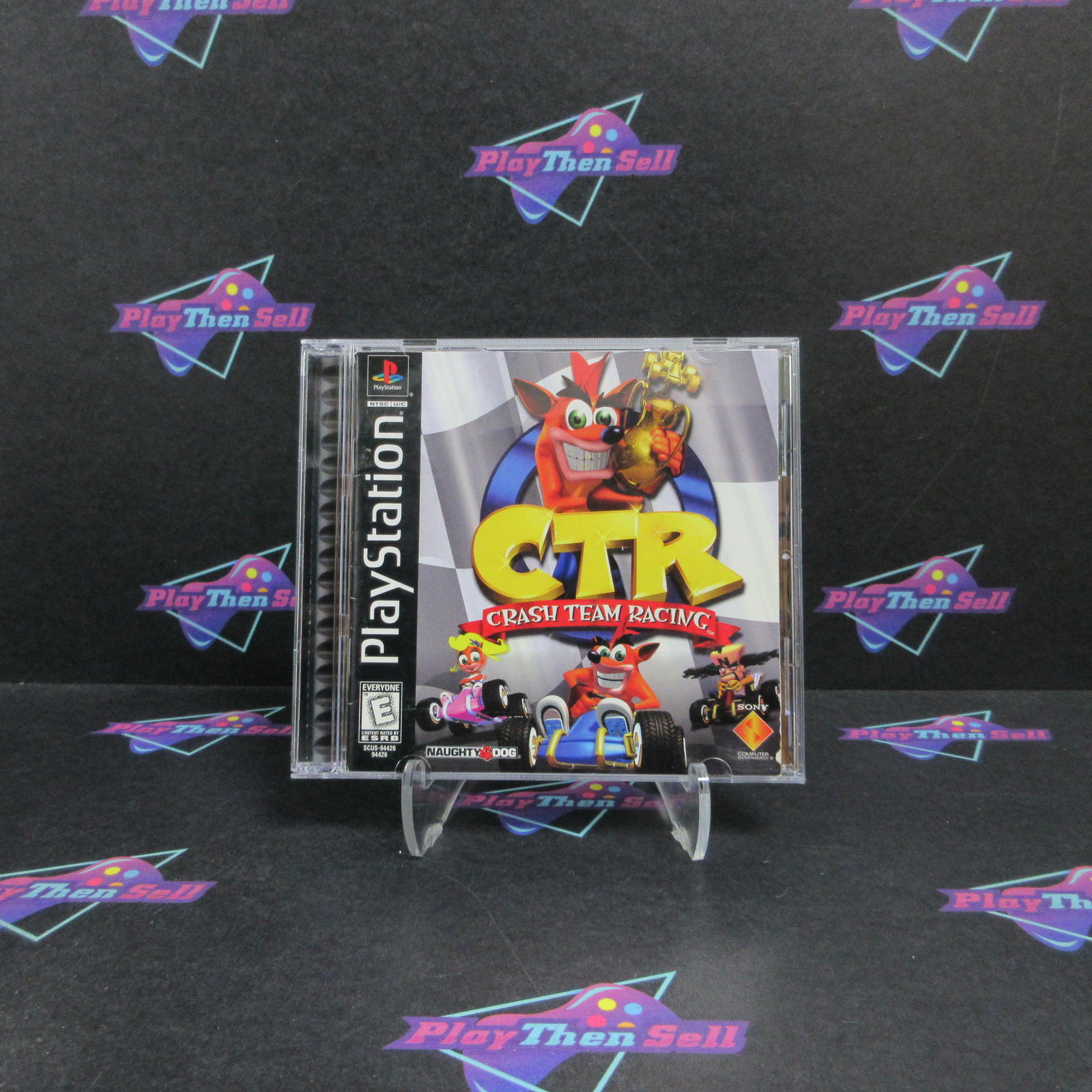 CTR Crash Team Racing PS1 PlayStation 1 Complete - Very Good