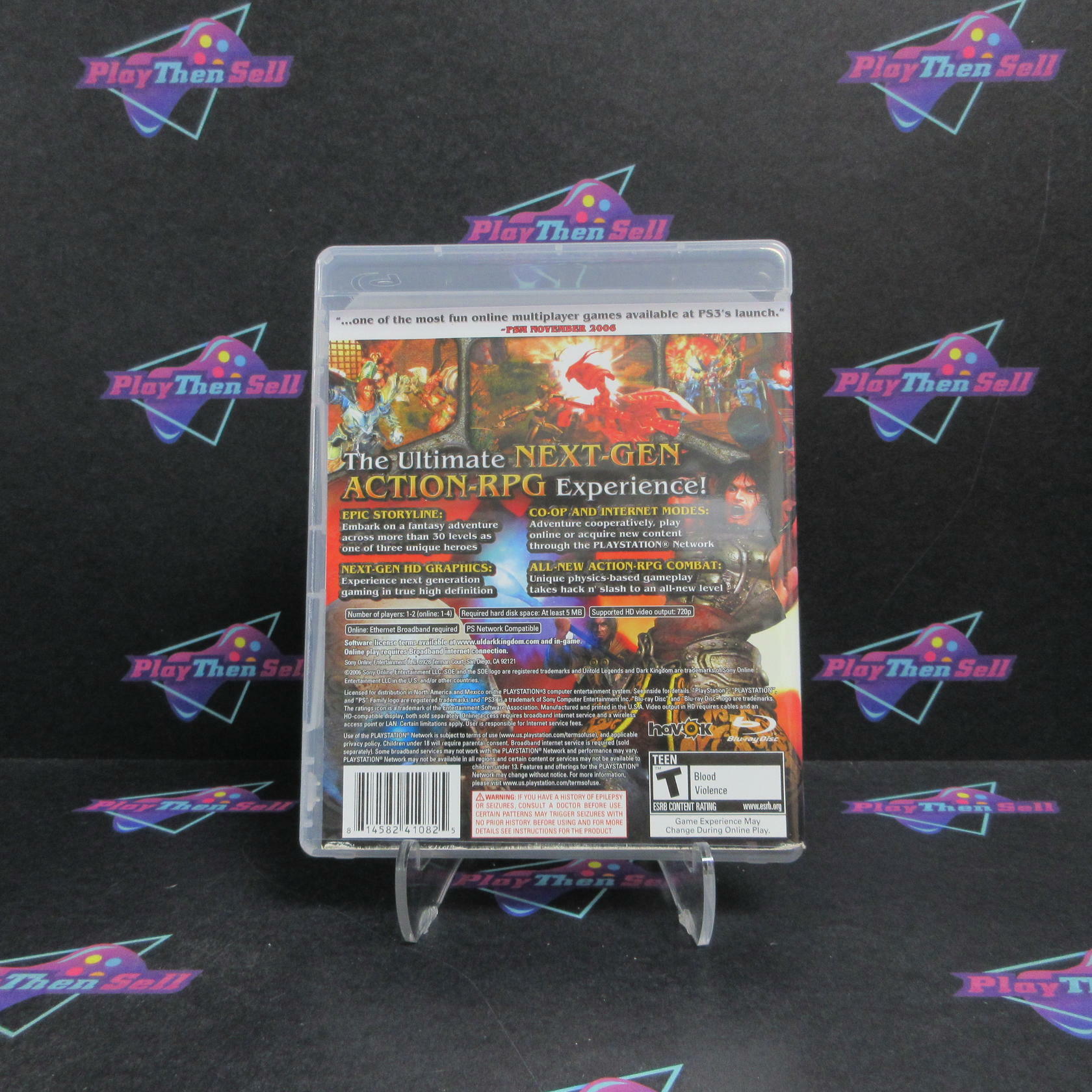 Untold Legends Dark Kingdom PS3 PlayStation 3 Complete - Very Good