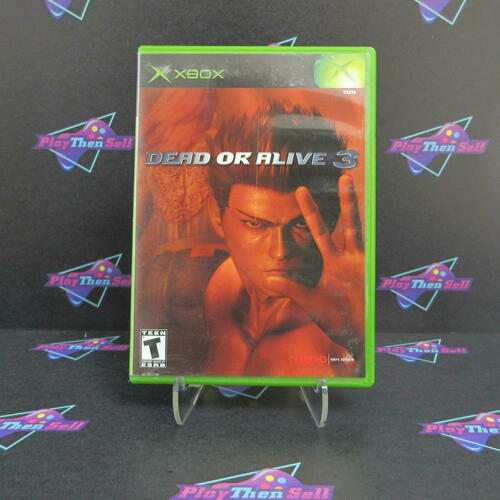 Dead or Alive 3 Xbox + Reg Card Complete - Very Good