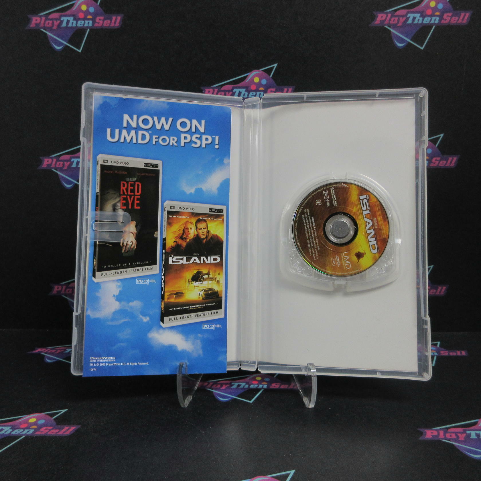 The Island Sony PSP Clear UMD - Like New