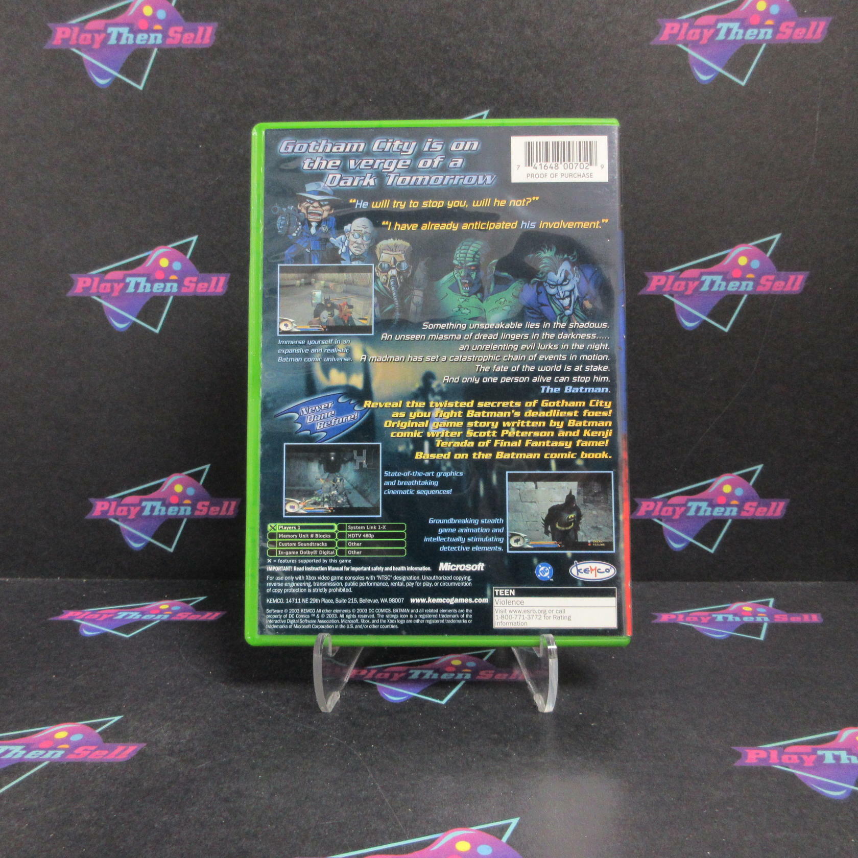 Batman Dark Tomorrow Xbox Complete - Refurbished