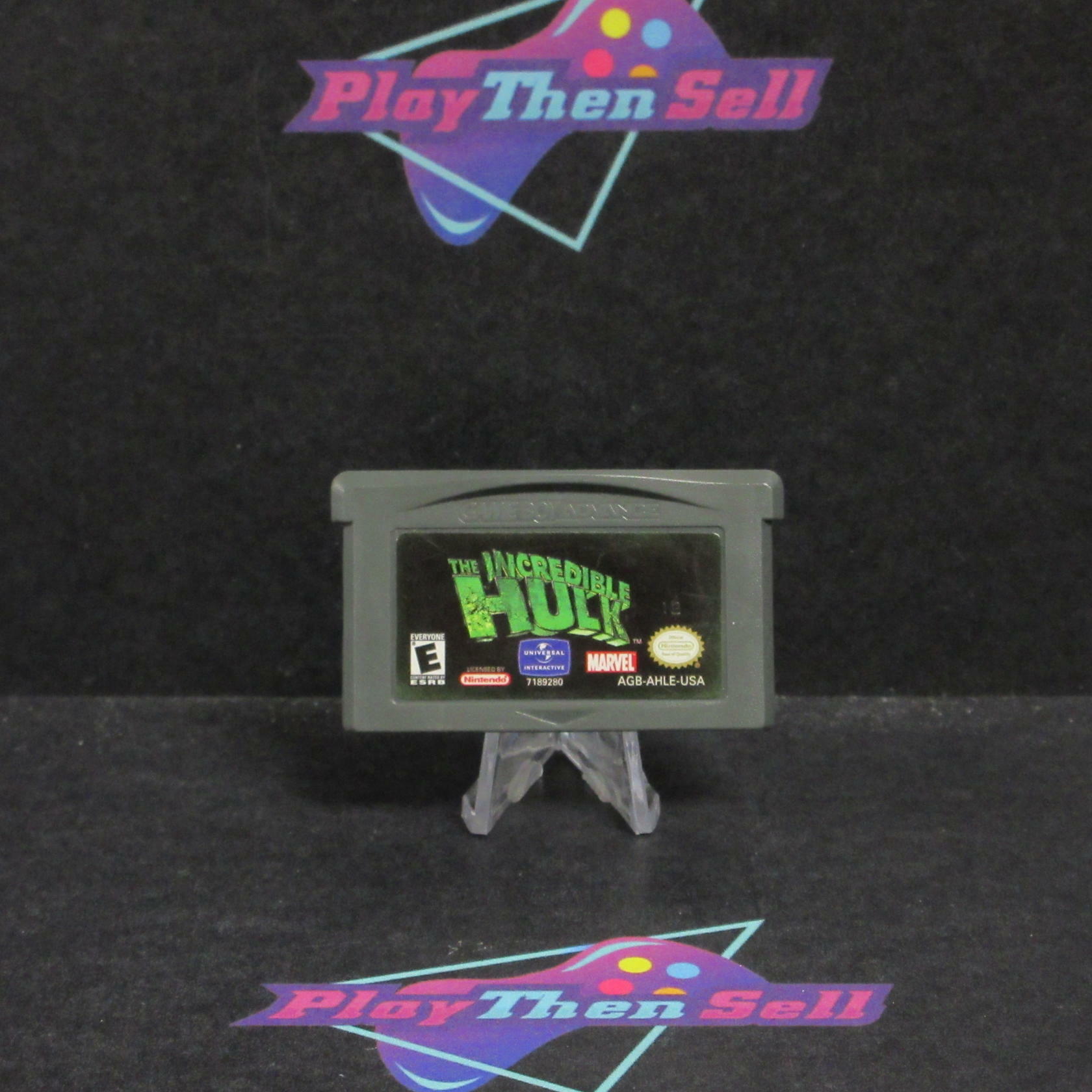 The Incredible Hulk GBA Gameboy Advance - Refurbished