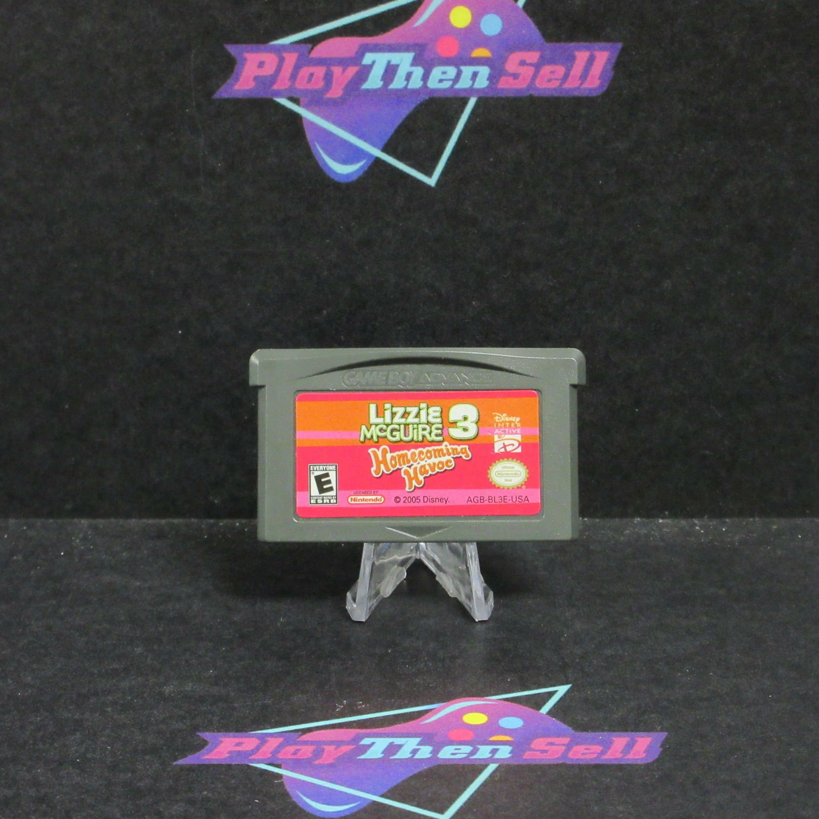 Lizzie McGuire 3 Homecoming Havoc GBA Gameboy Advance - Refurbished