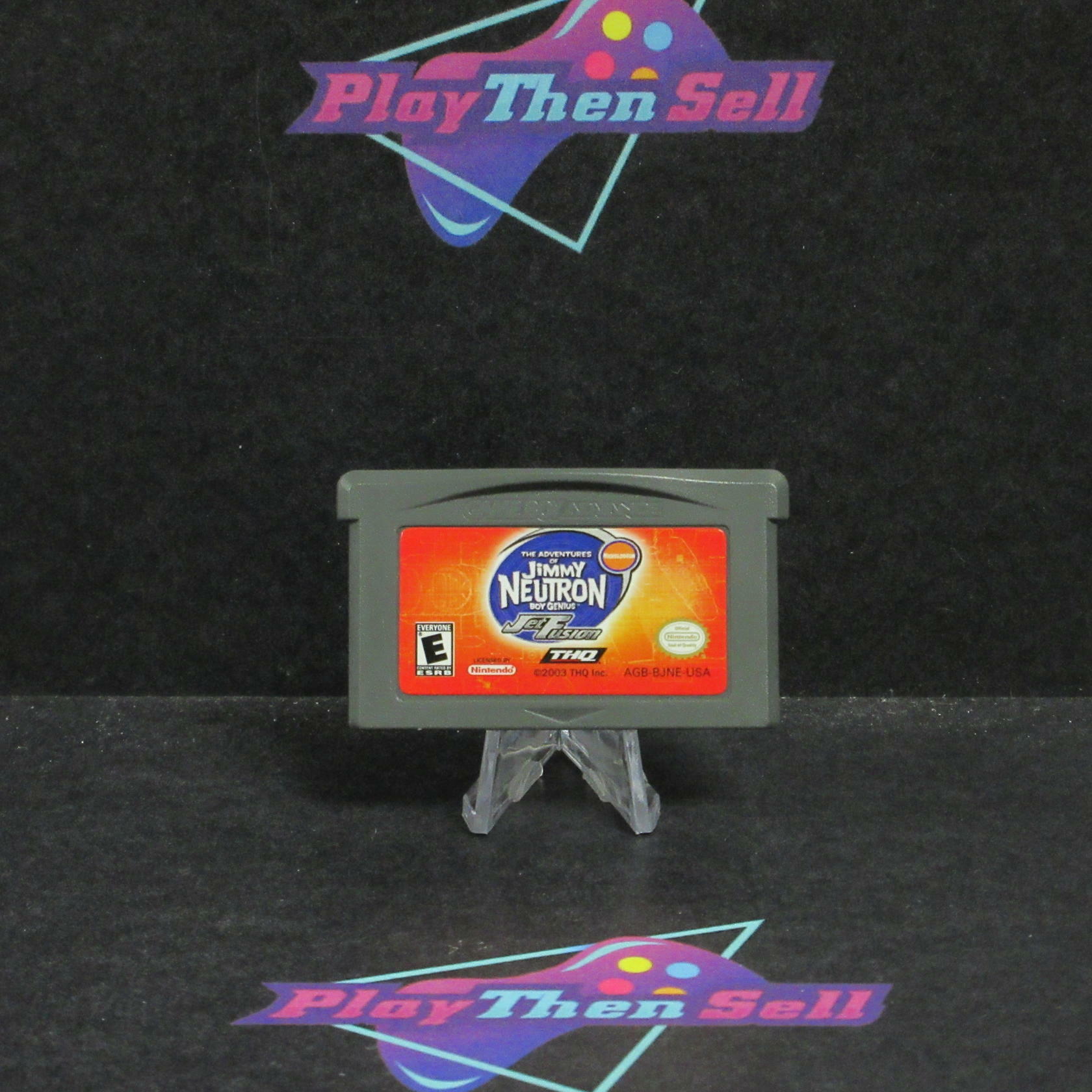 Jimmy Neutron Jet Fusion GBA Gameboy Advance - Refurbished