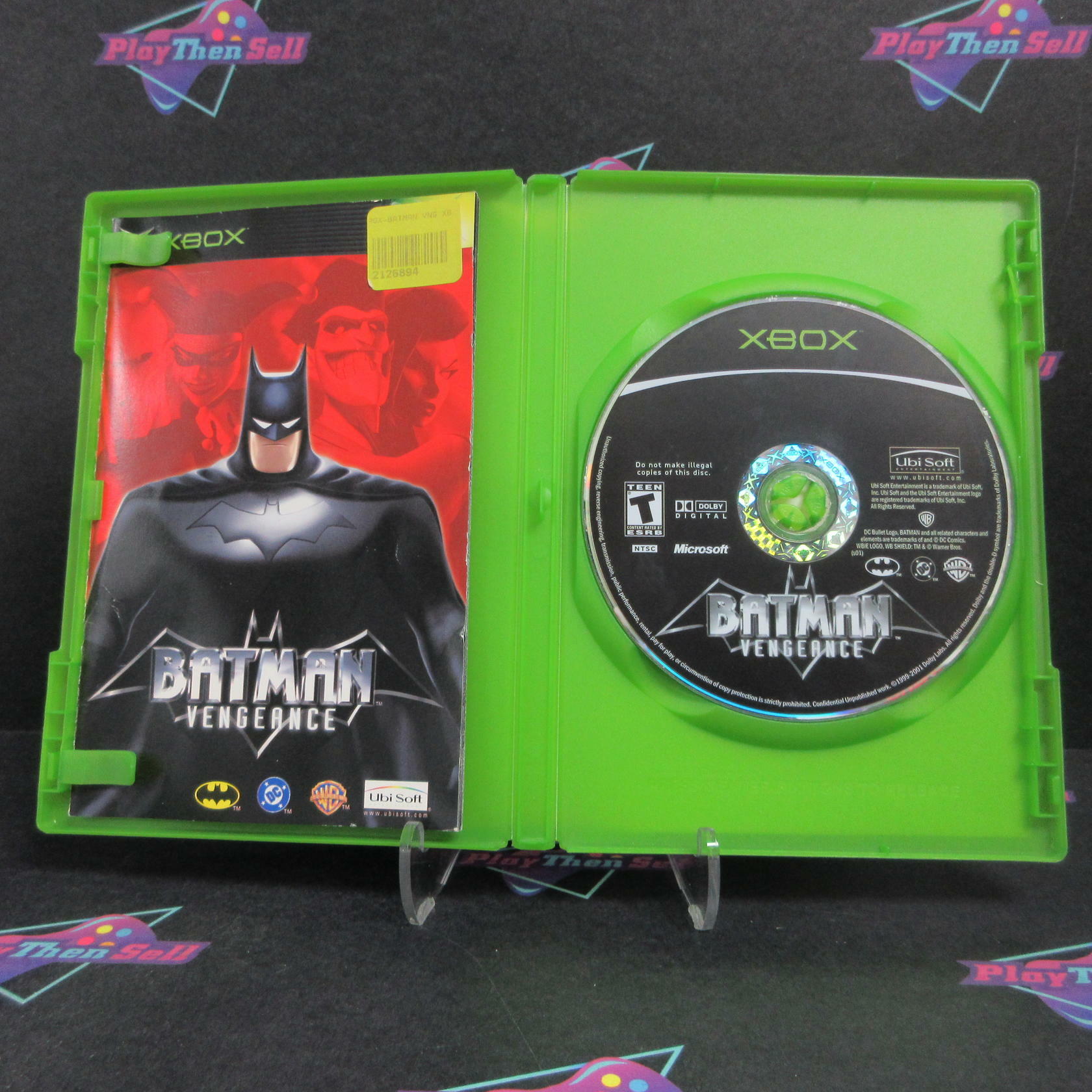 Batman Vengeance Xbox + Reg Card Complete - Very Good
