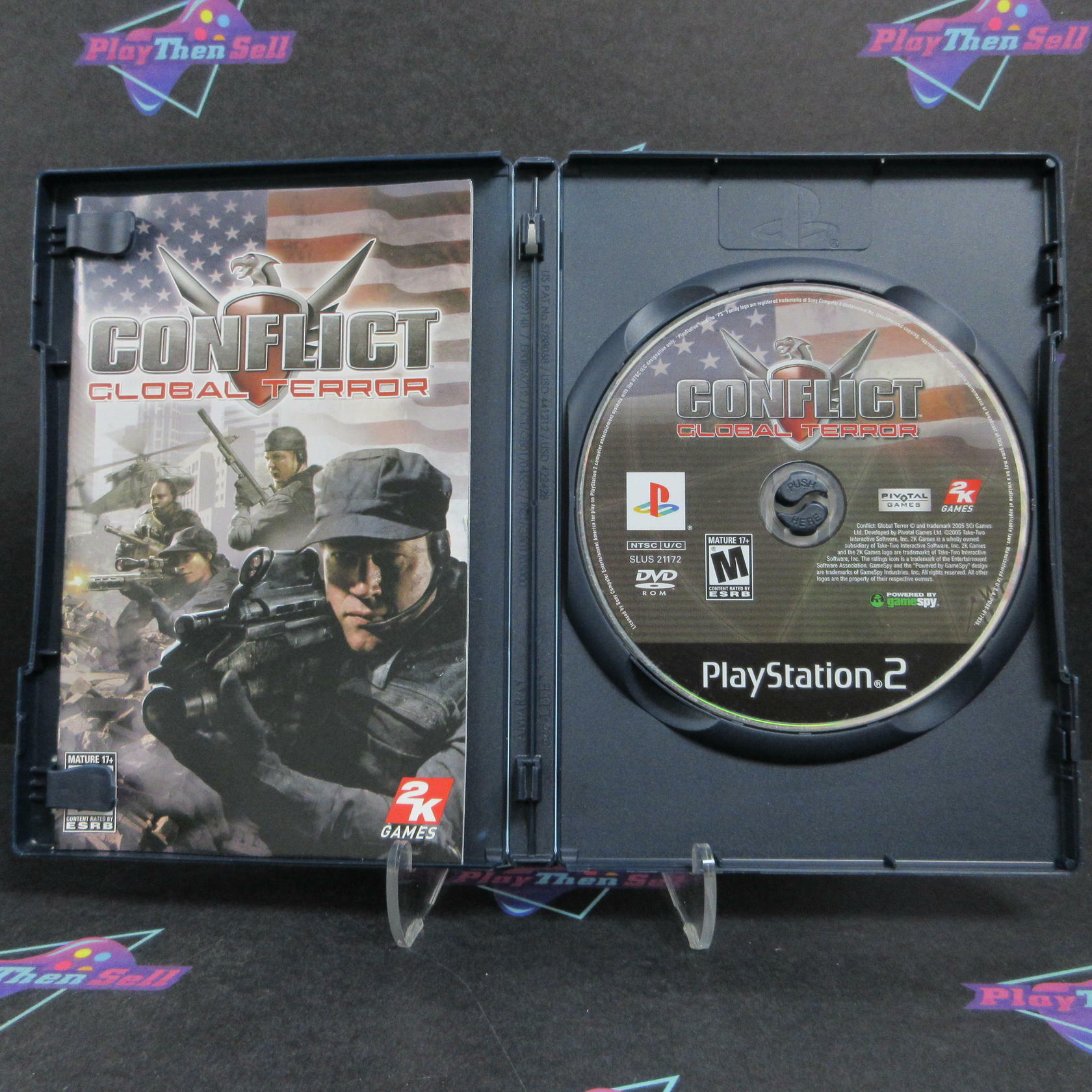 Conflict Global Terror PS2 PlayStation 2 Complete - Refurbished