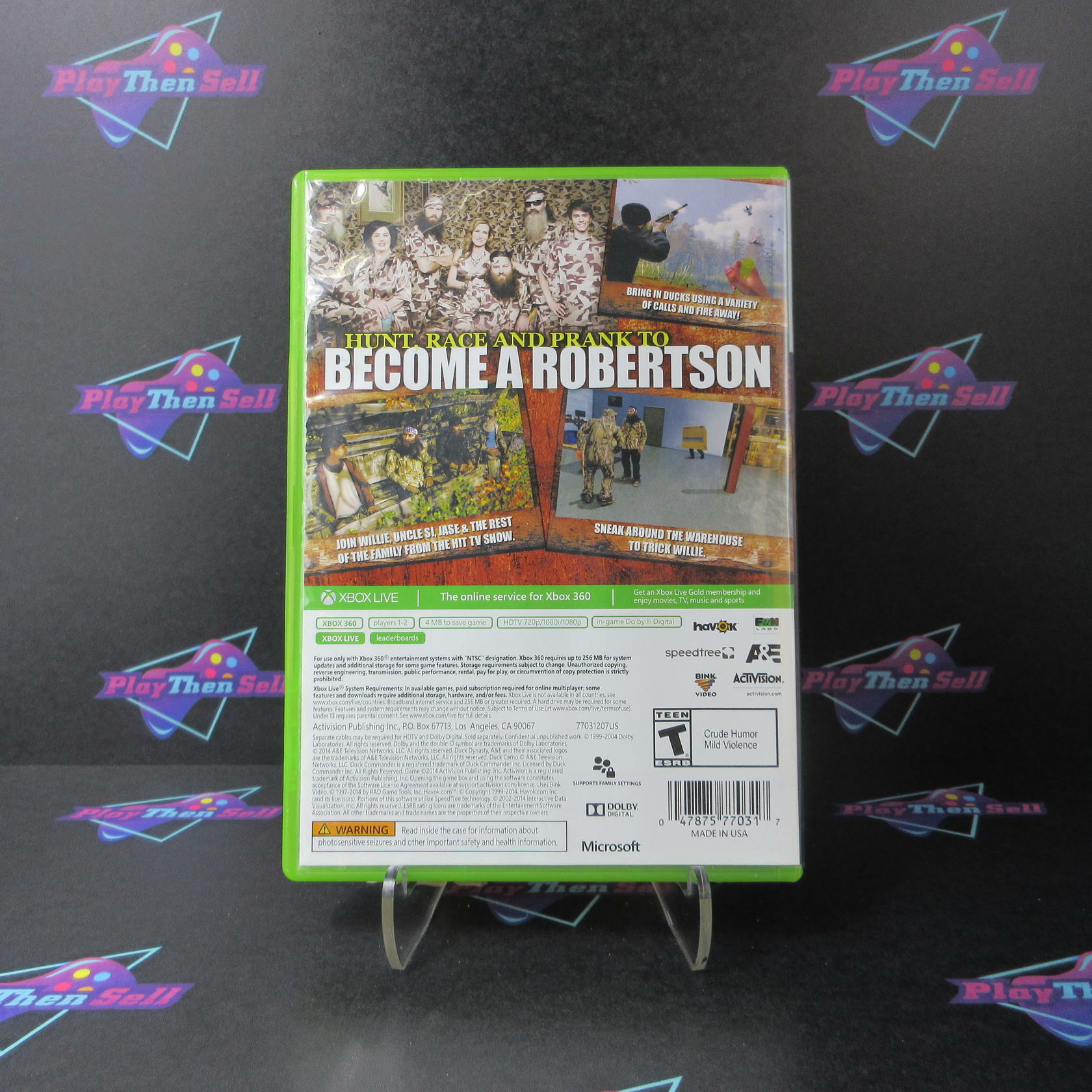 Duck Dynasty Xbox 360 Complete - Refurbished