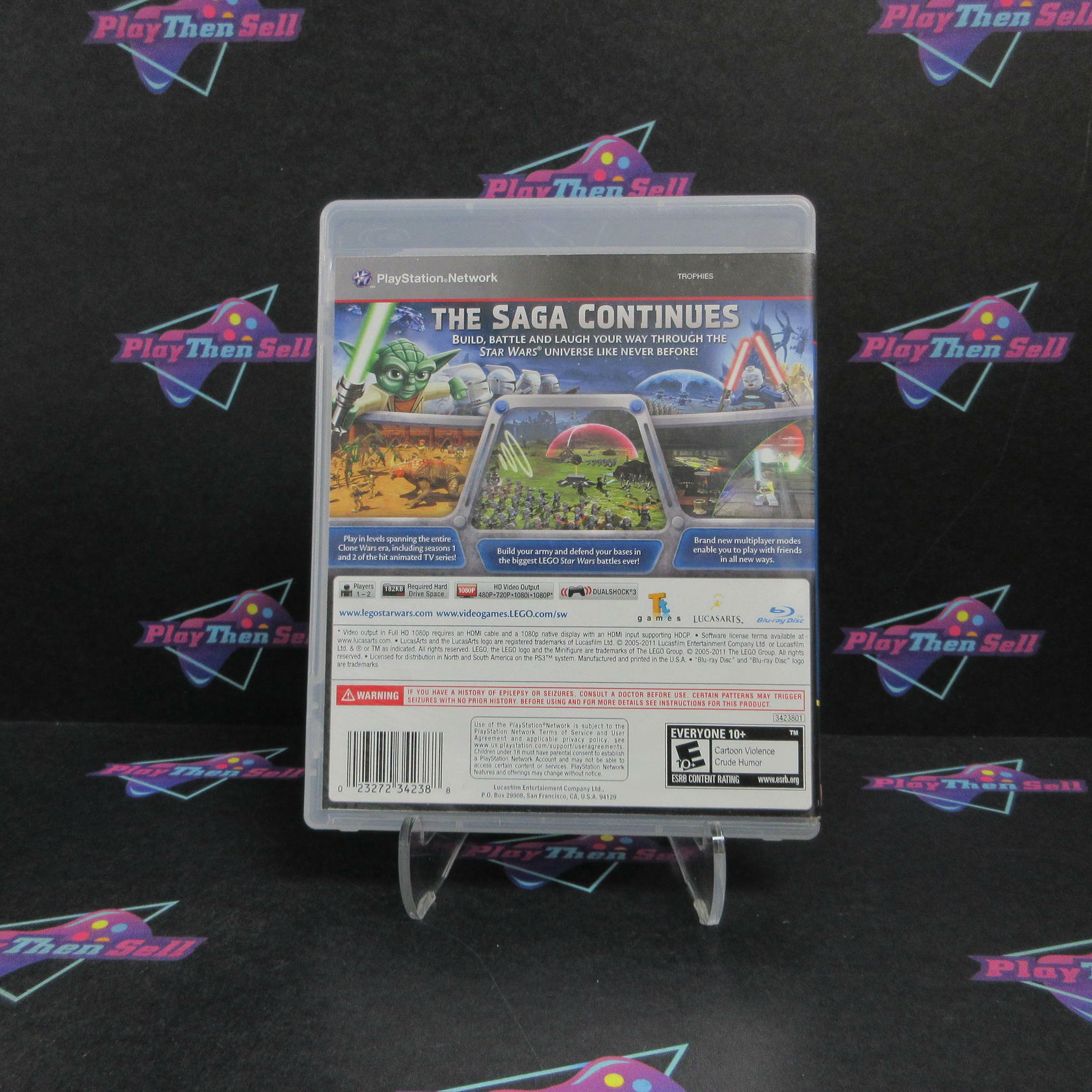 LEGO Star Wars III The Clone Wars PS3 PlayStation 3 Complete - Very Good