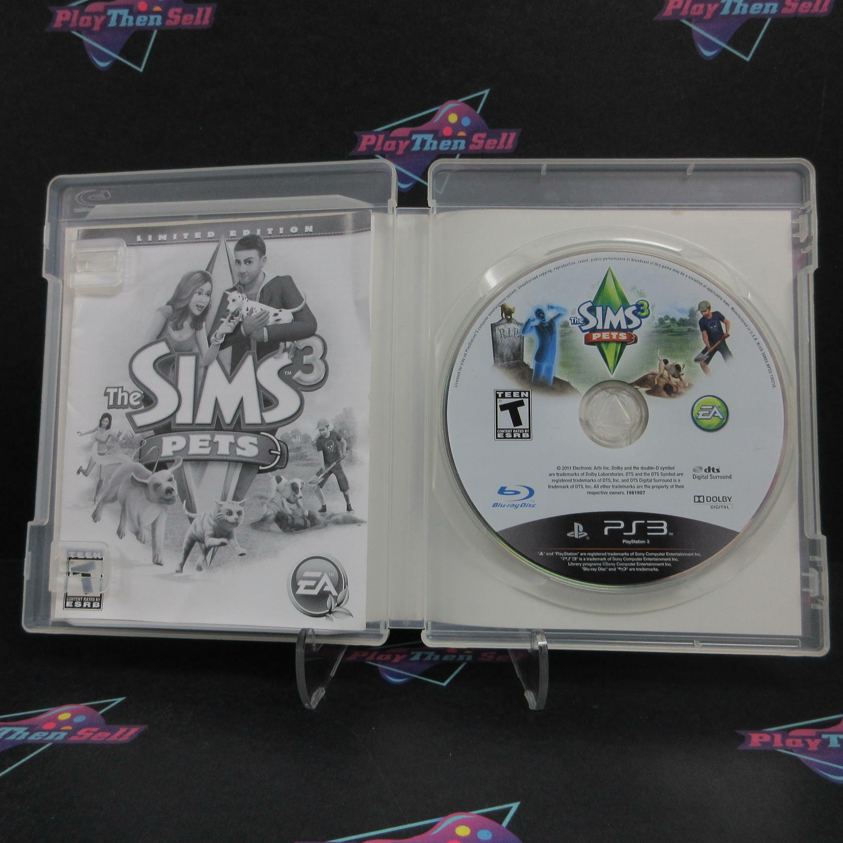 The Sims 3 Pets Limited Edition PS3 PlayStation 3 Complete - Very Good