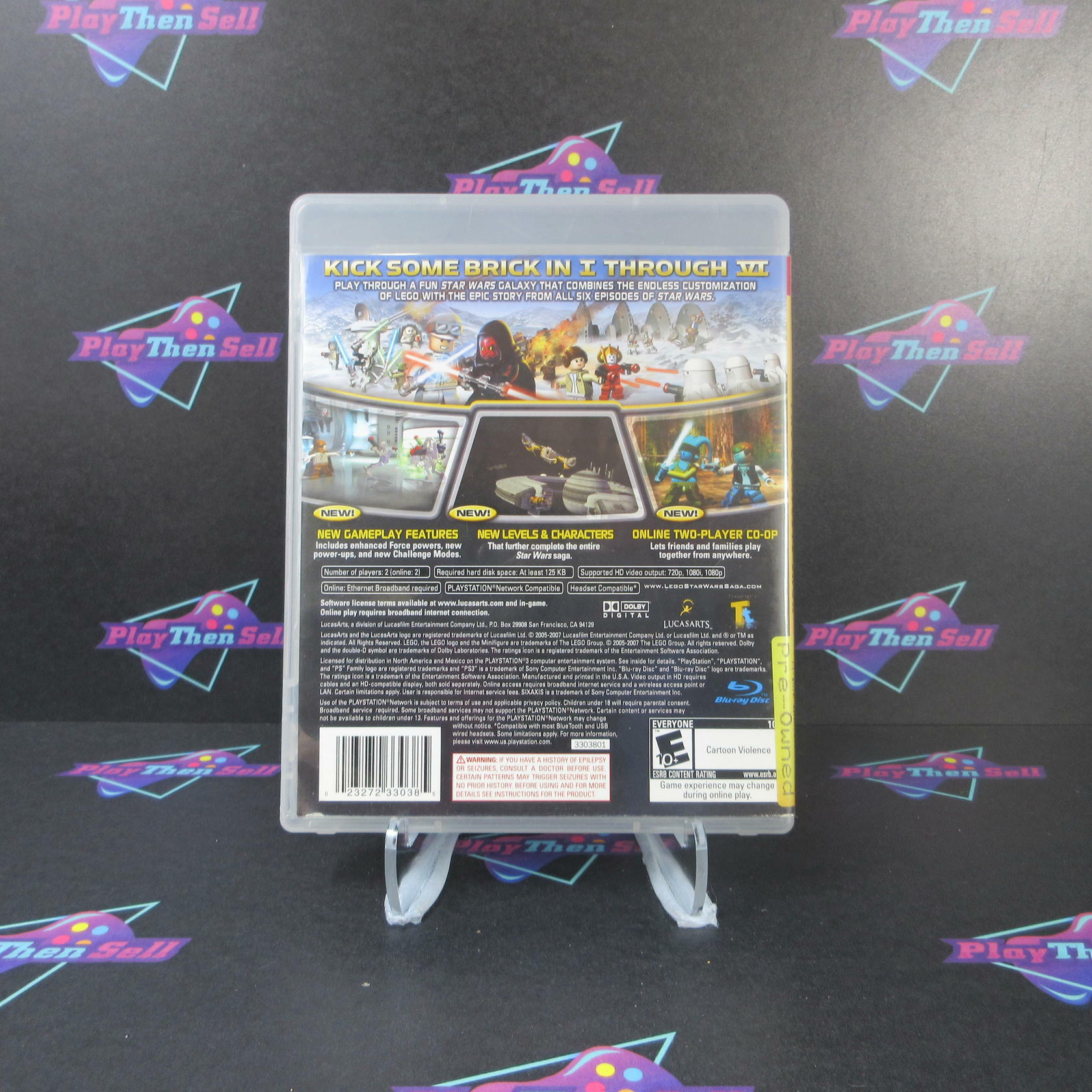 Lego Star Wars The Complete Saga PS3 PlayStation 3 Complete - Very Good