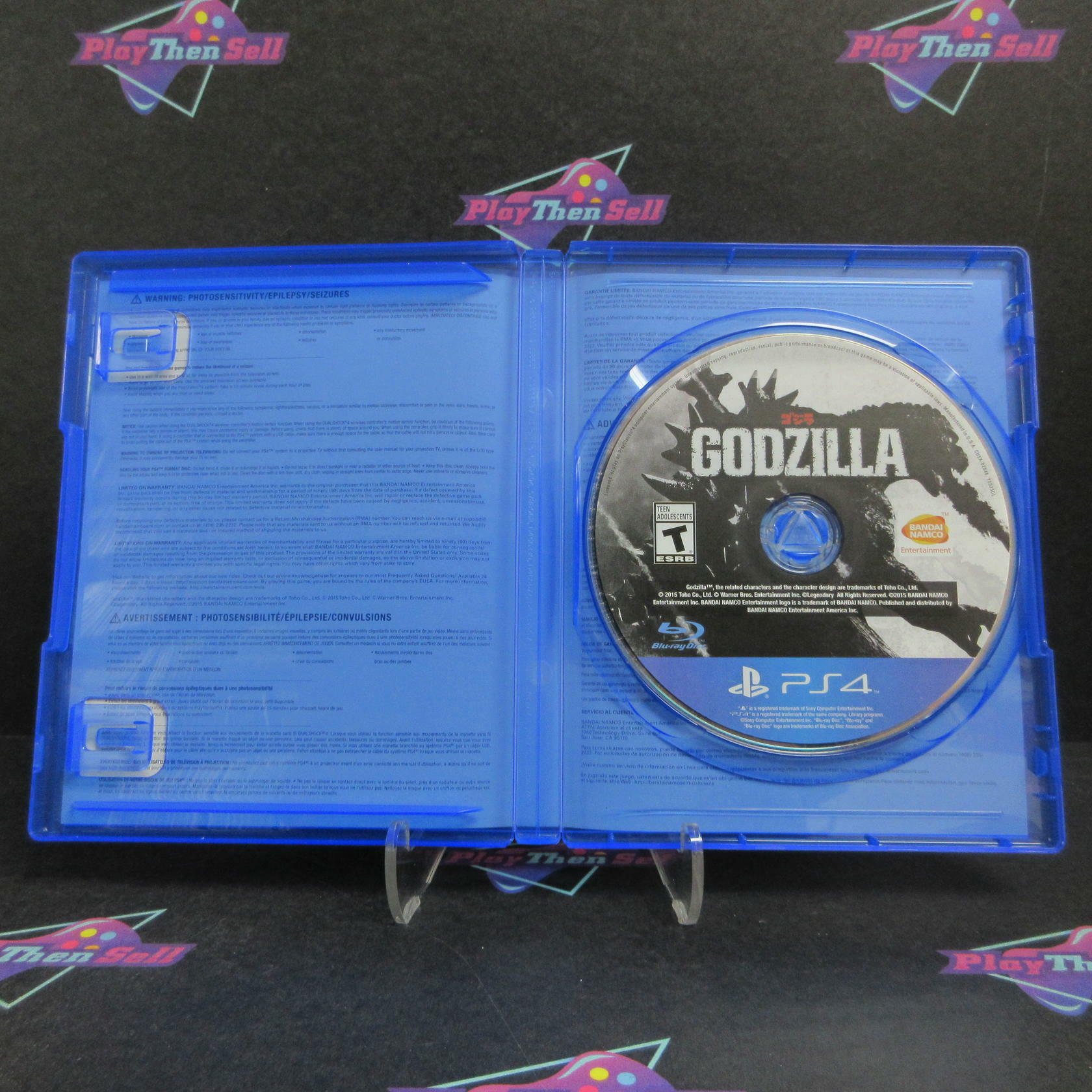 Godzilla PS4 PlayStation 4 Complete - Refurbished