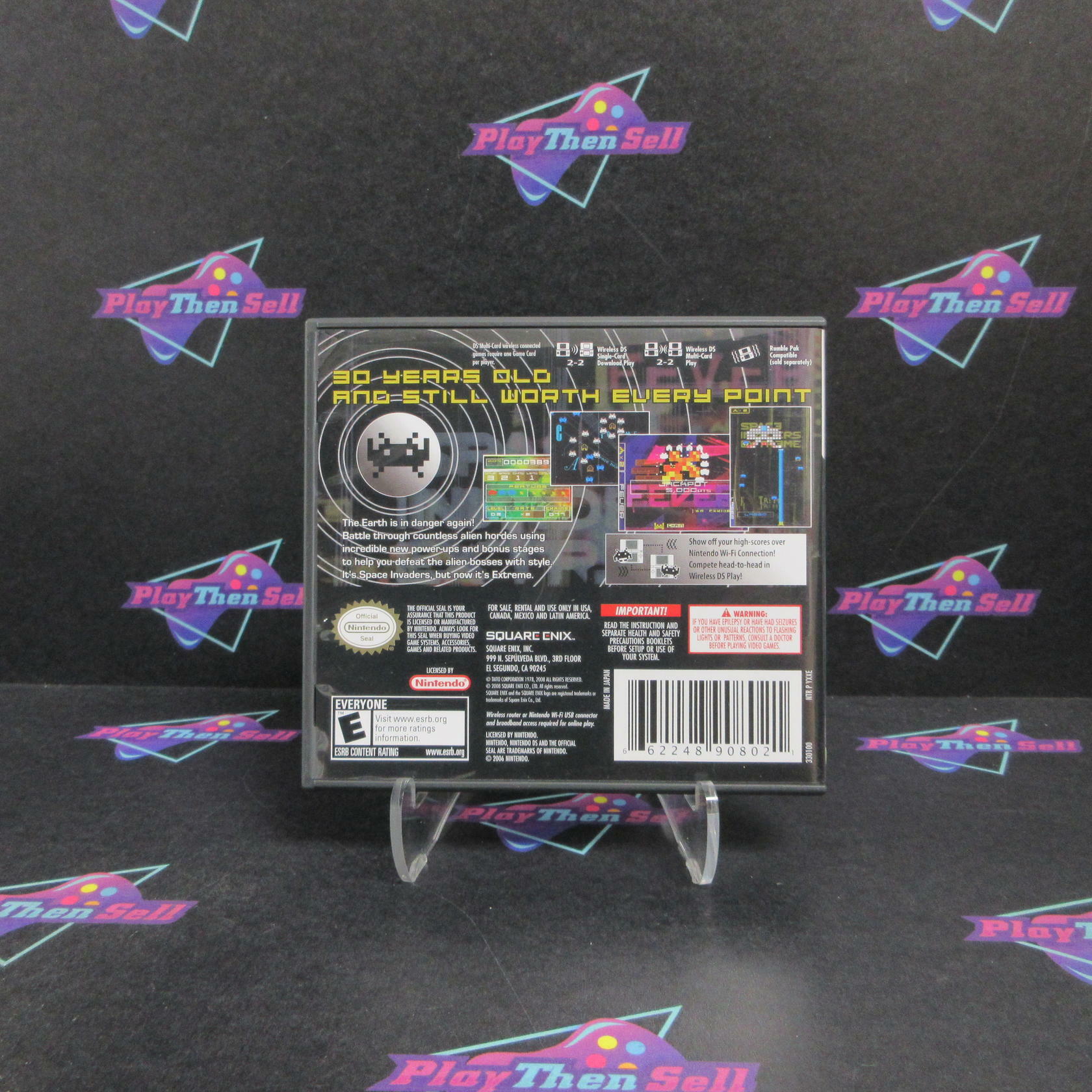 Space Invaders Extreme Nintendo DS + Reg Card Complete - Refurbished