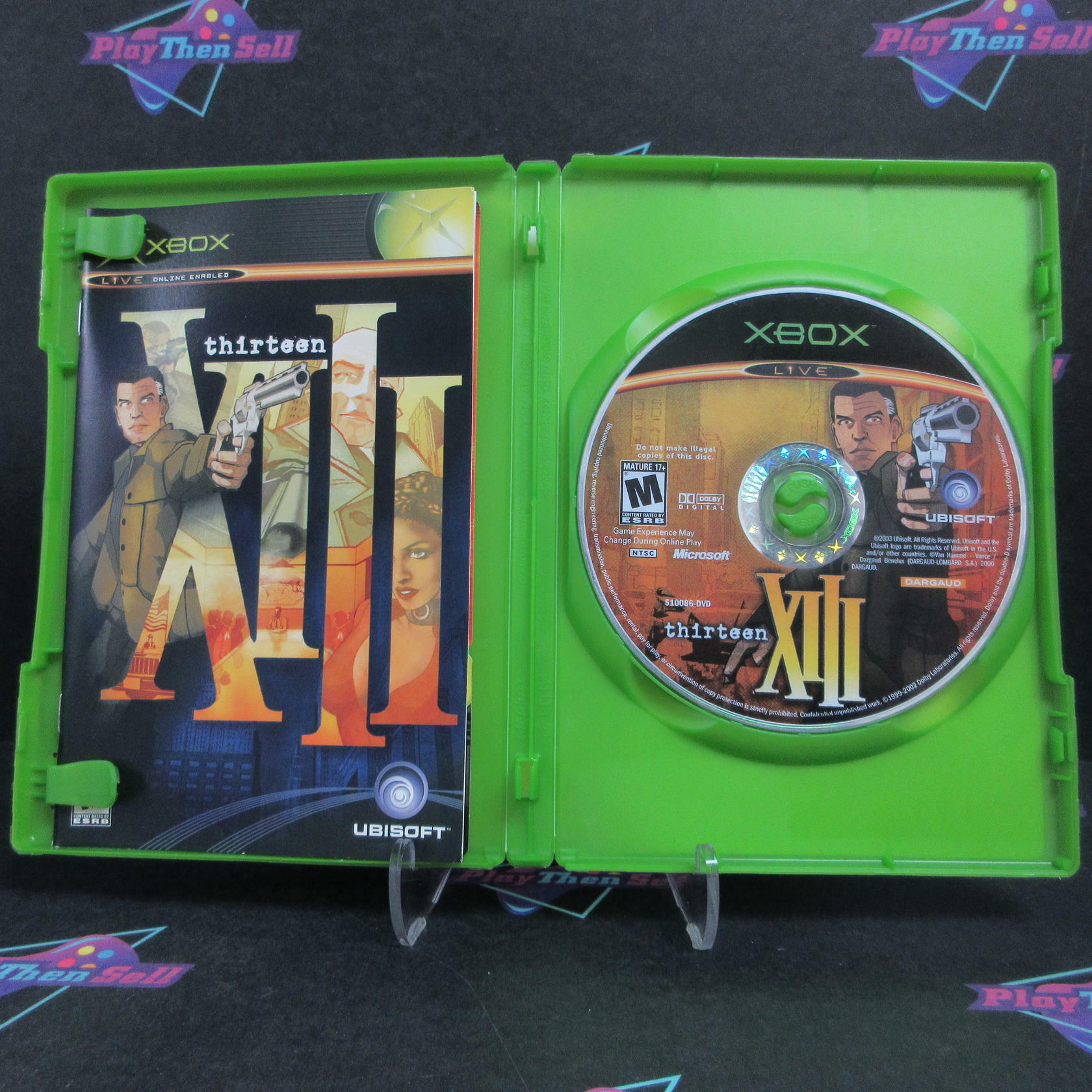 XIII Xbox + Reg Card Complete - Refurbished