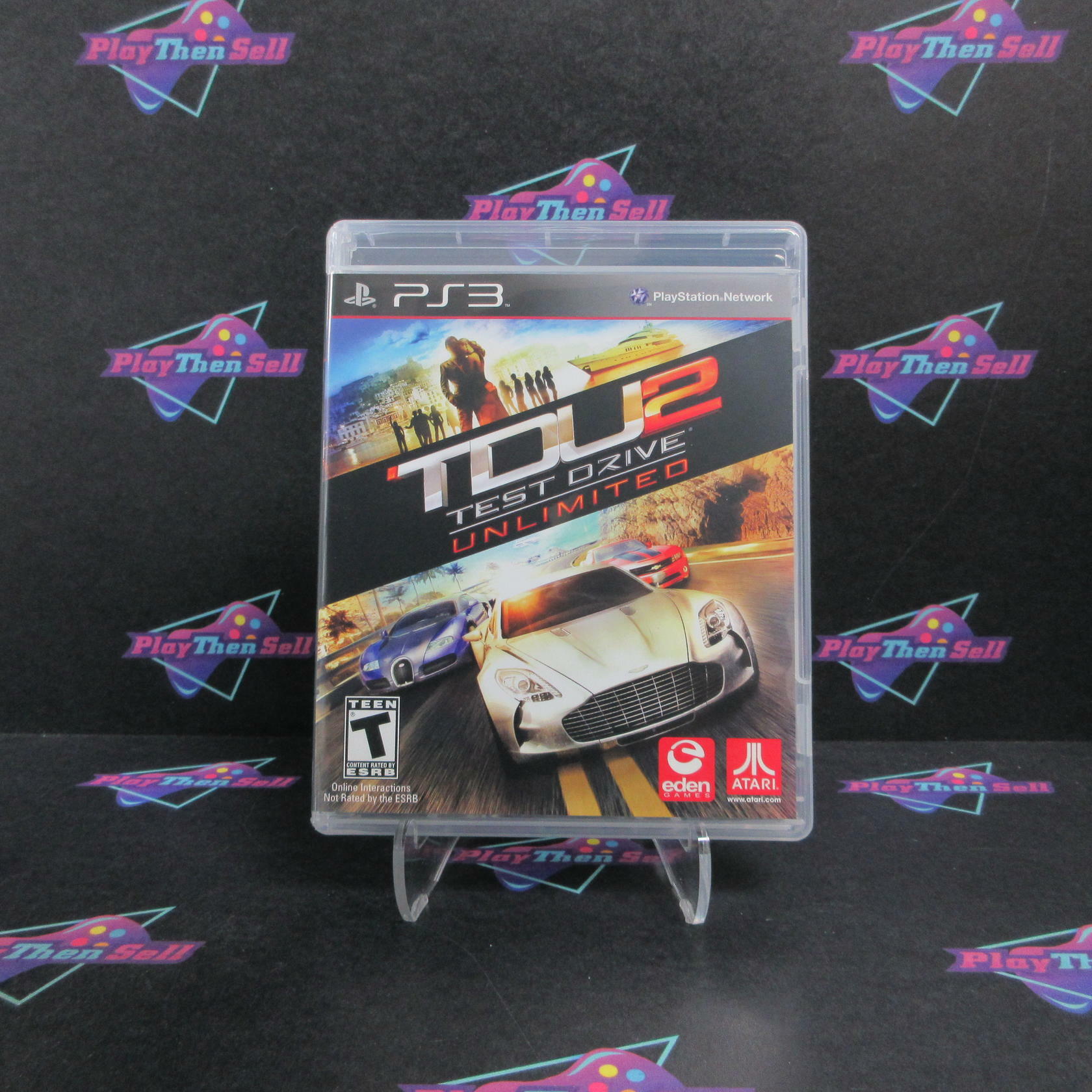 Test Drive Unlimited 2 PS3 PlayStation 3 Complete - Refurbished