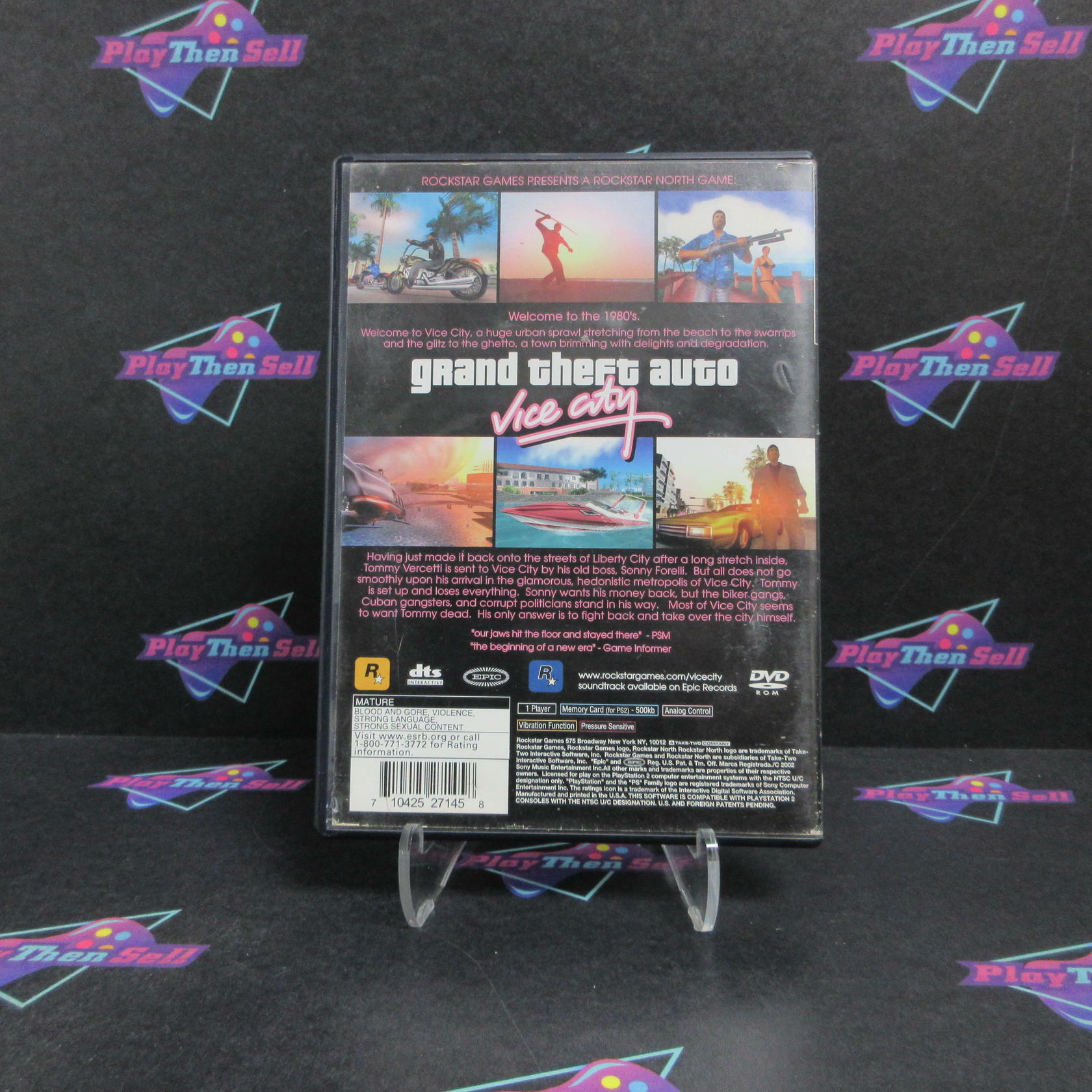 Grand Theft Auto Vice City Trilogy PlayStation 2 Complete - Very Good